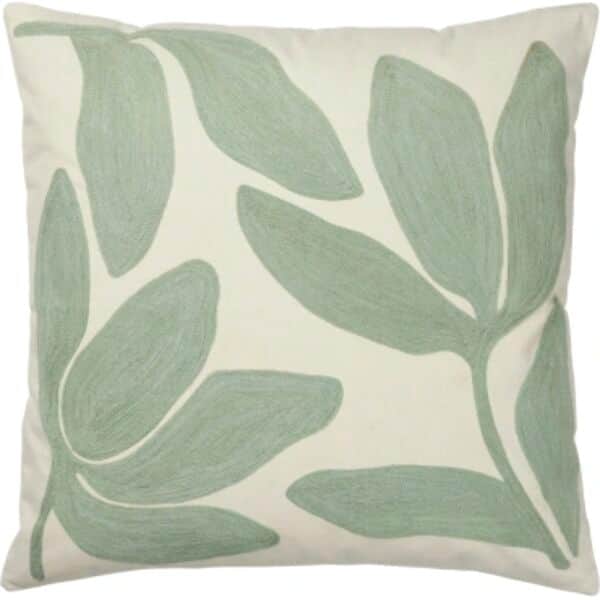 Broste Copenhagen Pyntepudebetræk Herbert Pudebetræk i Sage Green/Natural, 1