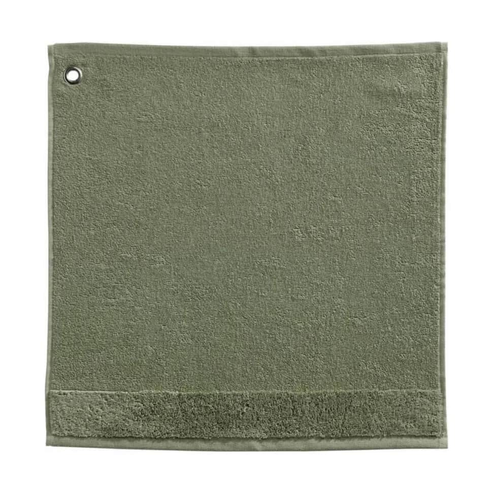 Winkler Håndklæder Curl Gæstehåndklæde i Matcha, 1