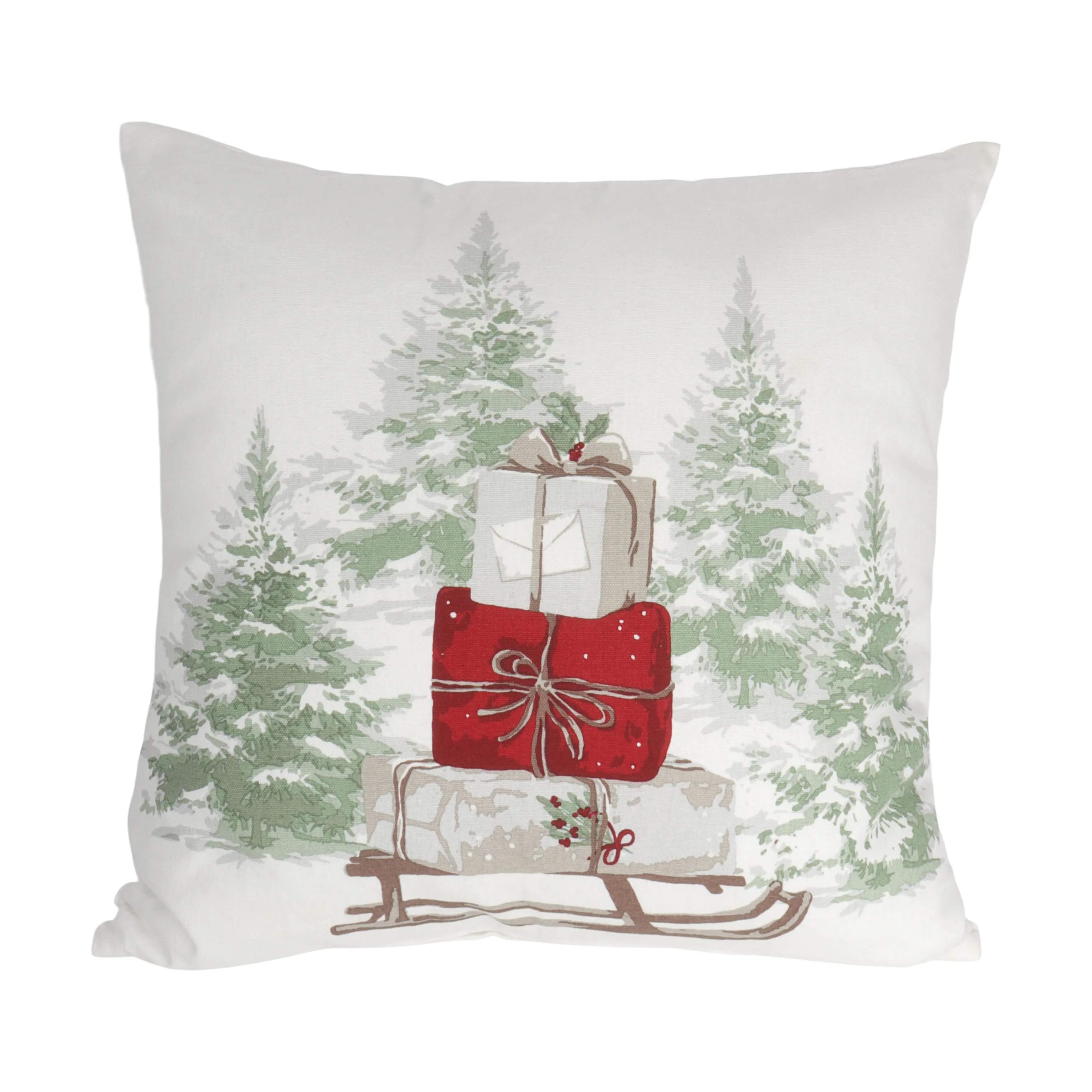 Casa Christmas Pyntepuder Pyntepude i hvid, 1