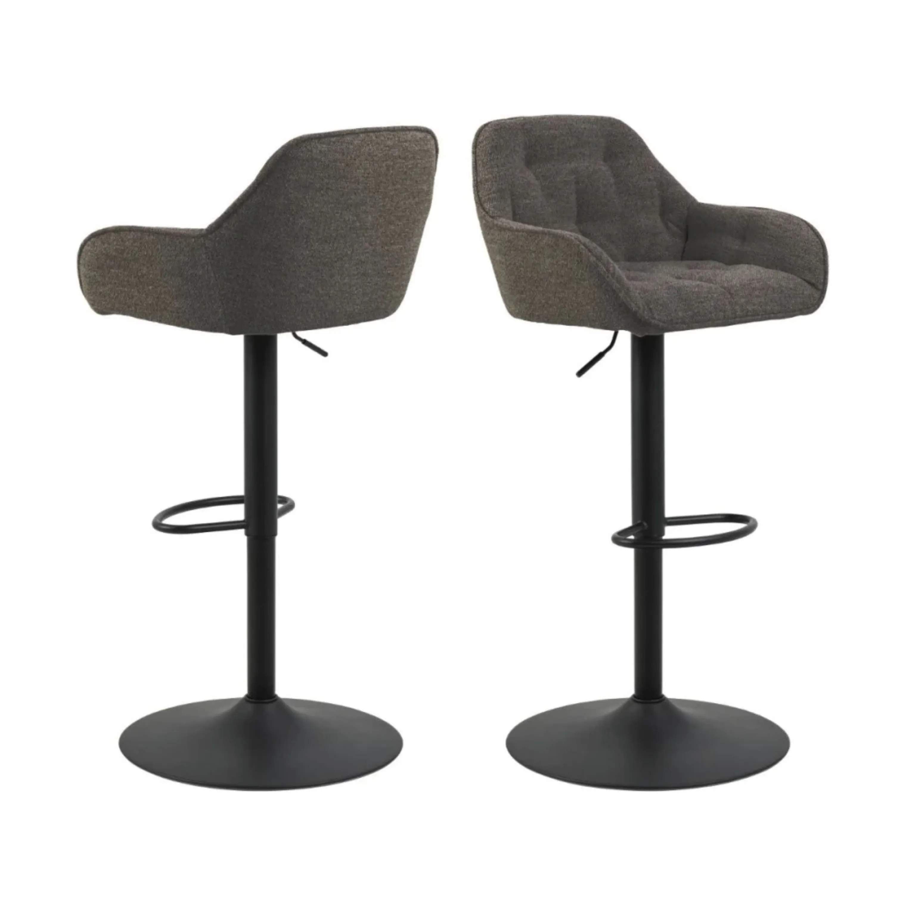 CASA Living Barstole Brooke Barstol - 2 stk i Taupe, 3