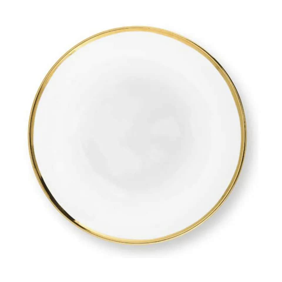 VT Wohnen Frokosttallerkener Tallerken i Gold, 26,5 cm, 2