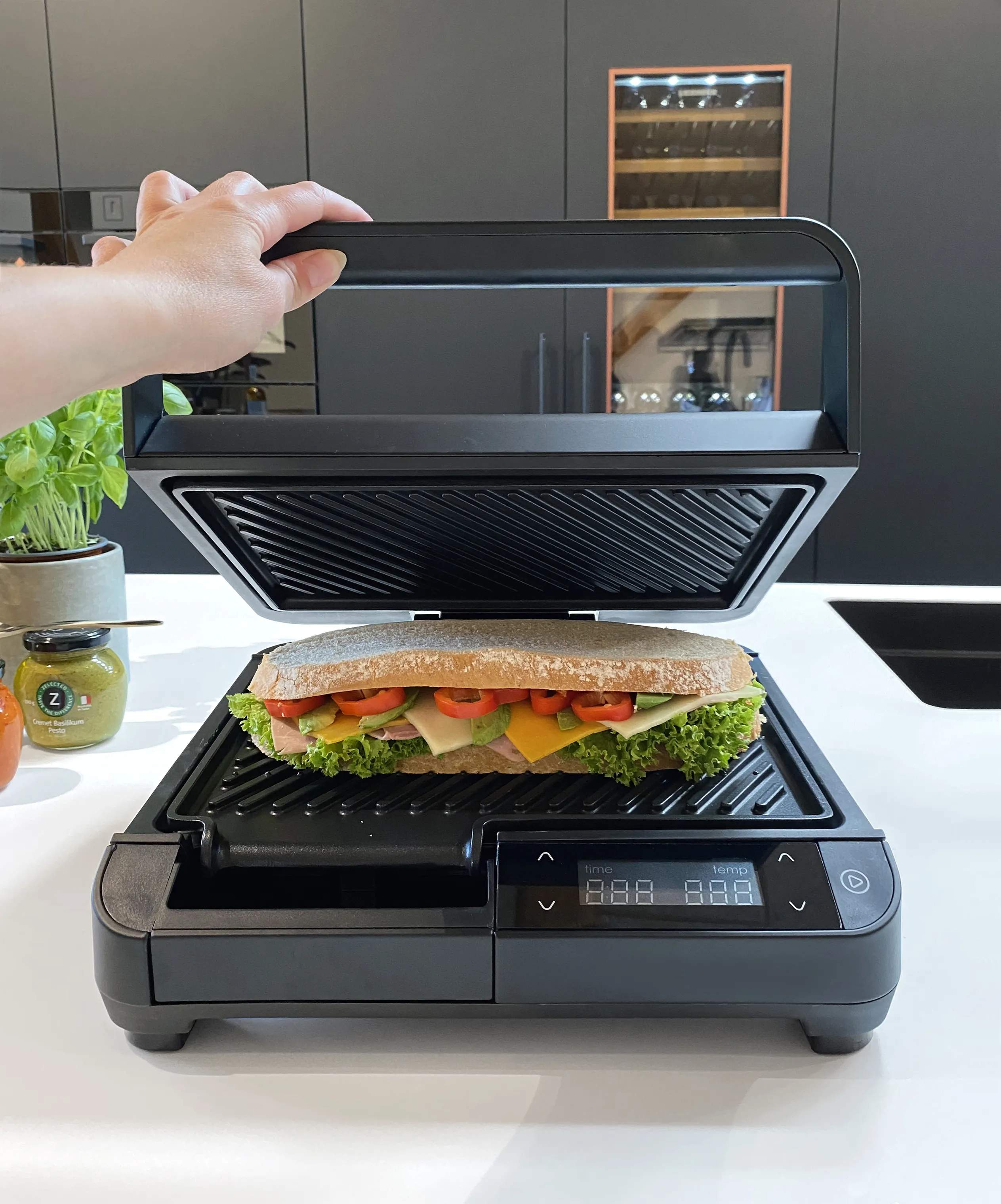 Witt Bordgrill Premium Multigrill i Sort, 2