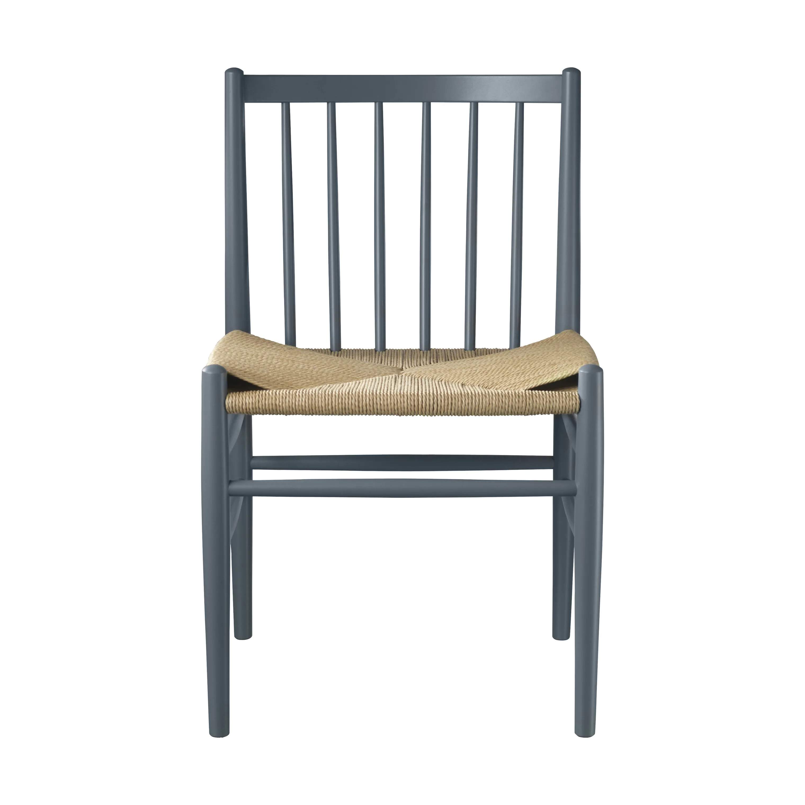 FDB Møbler Spisebordsstole J80 Spisebordsstol i Blue Grey (RAL7031), 4