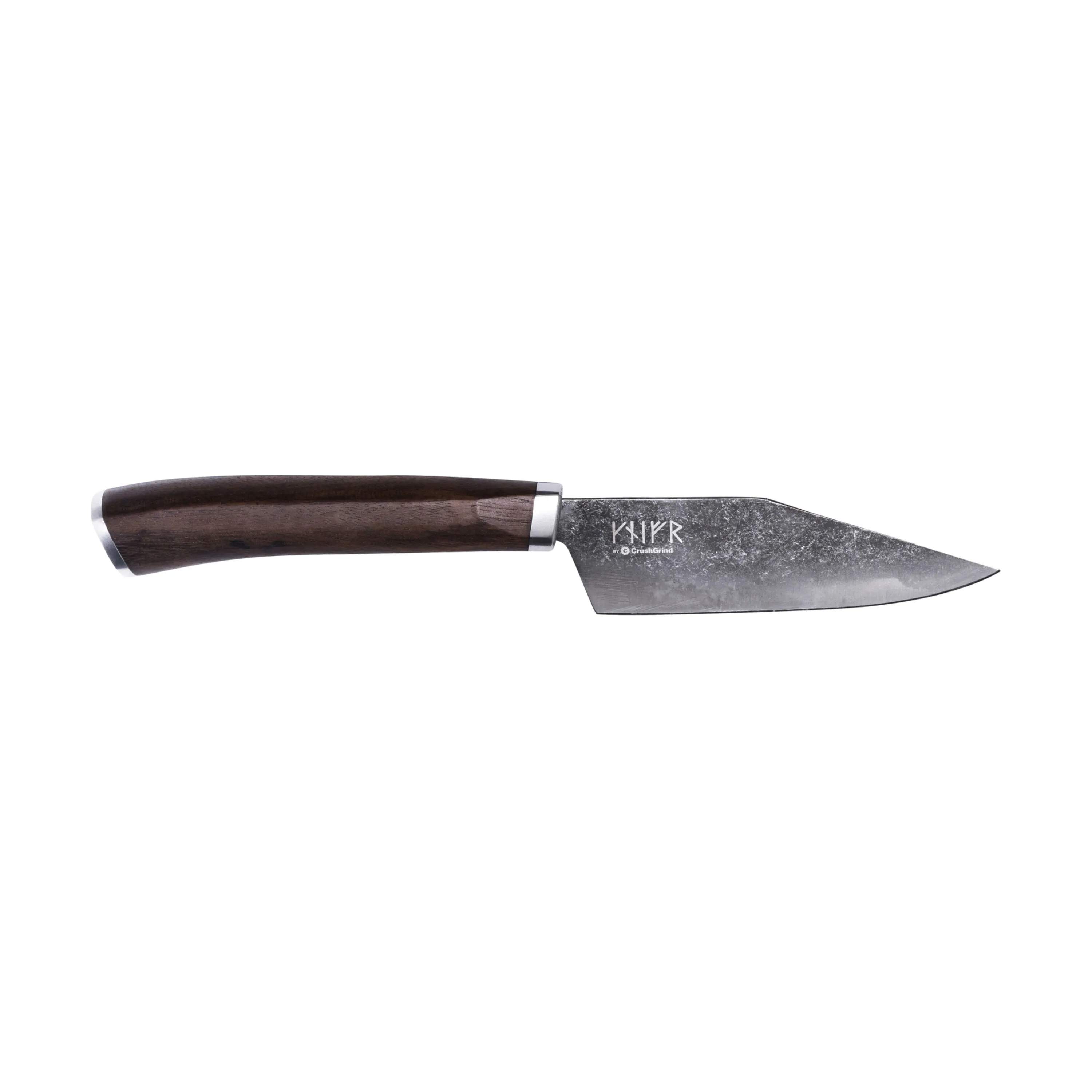 CrushGrind Urteknive Viking Skrællekniv i Walnut/steel, 1