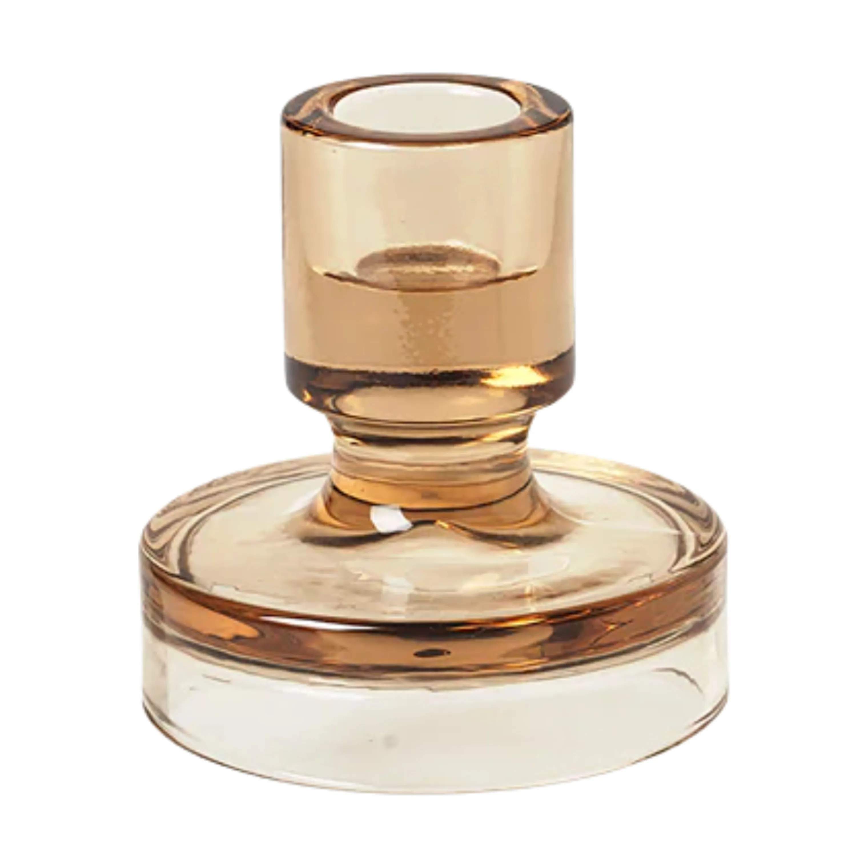 Broste Copenhagen Kronelysestage Petra Lysestage i Brun, 8 cm, 1