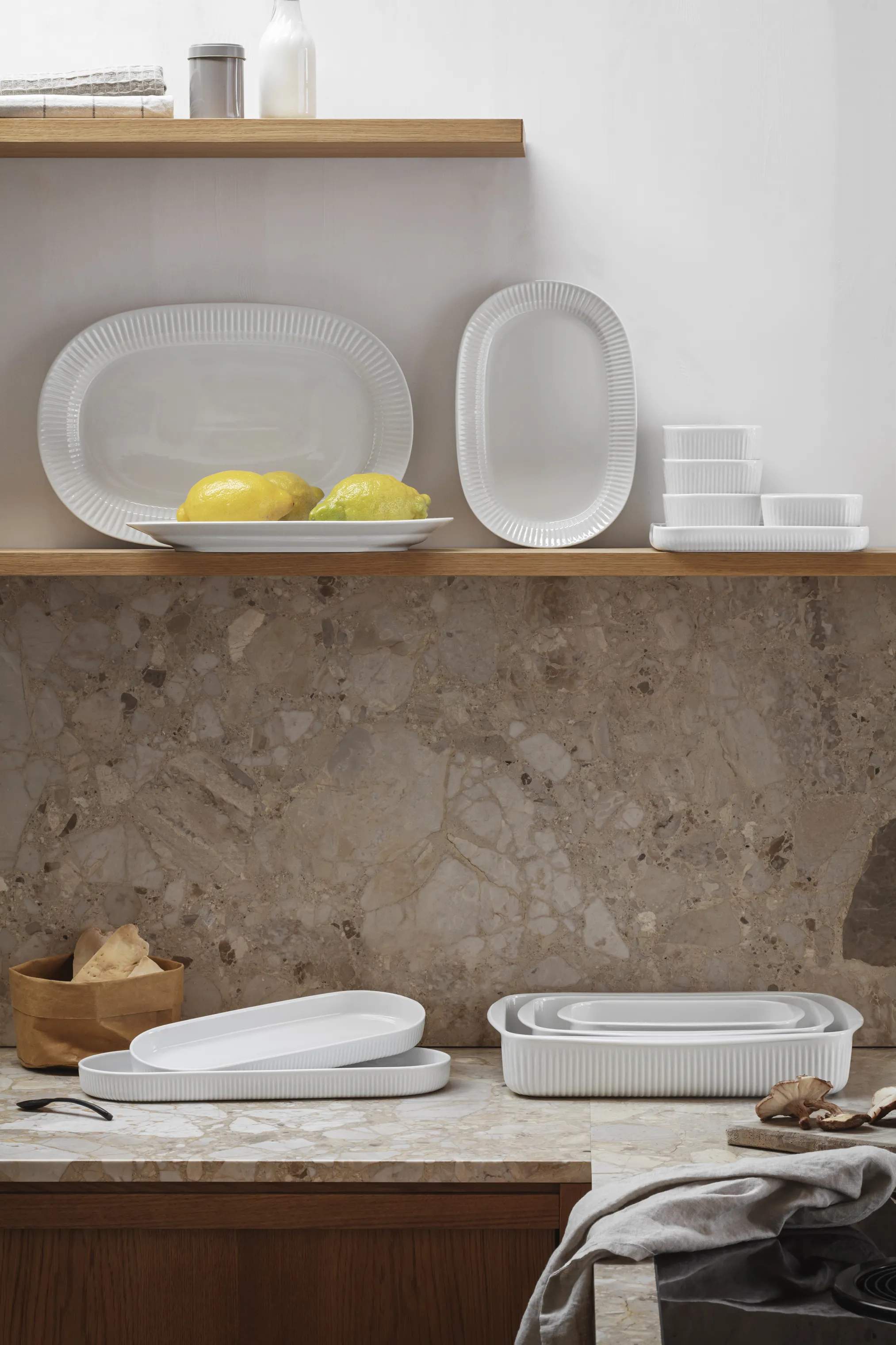 Eva Trio Serveringsfade Legio Nova Serveringsfad - 2 dele i L 30/35 cm, 3