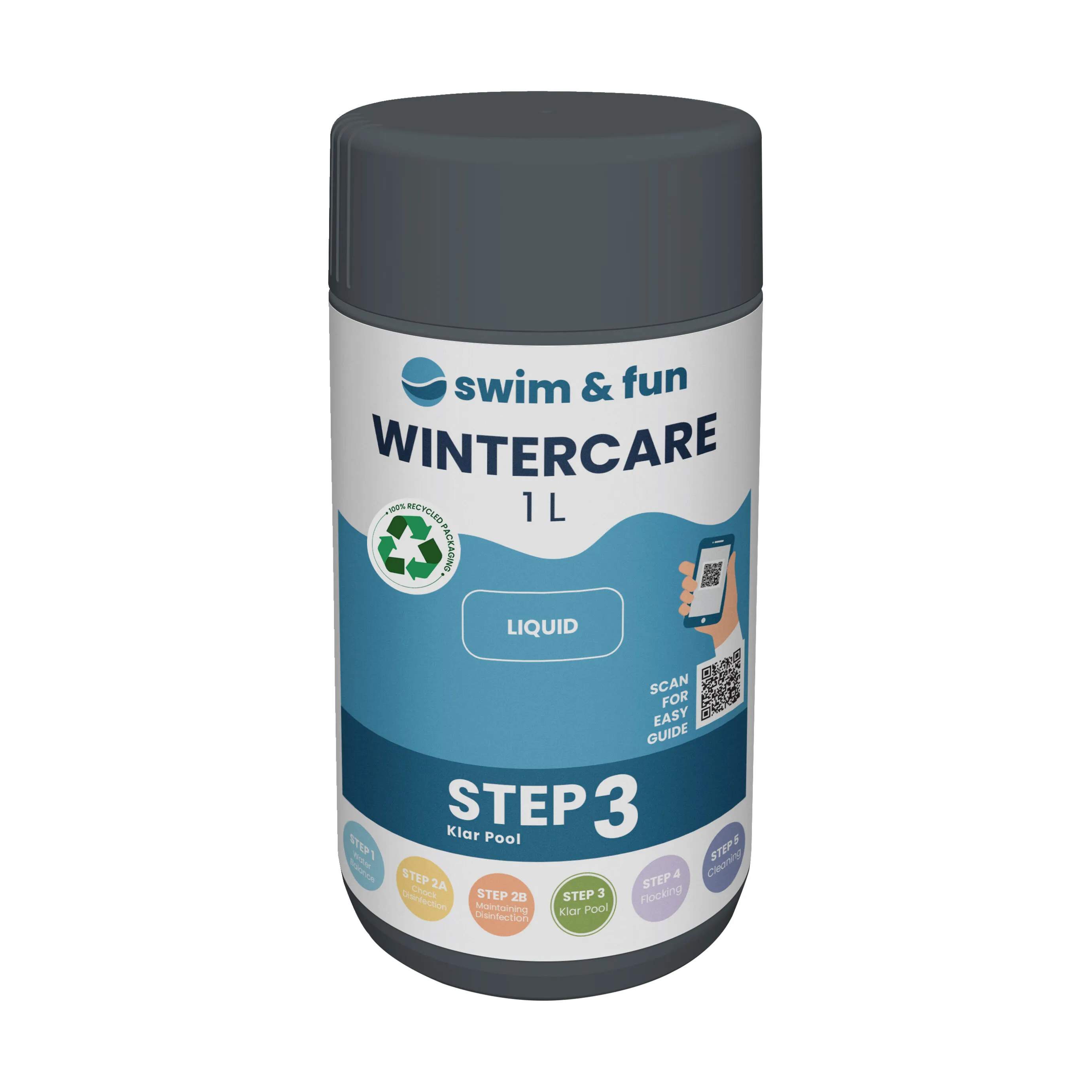 Swim & Fun Poolrengøring WinterCare i Grå, 1
