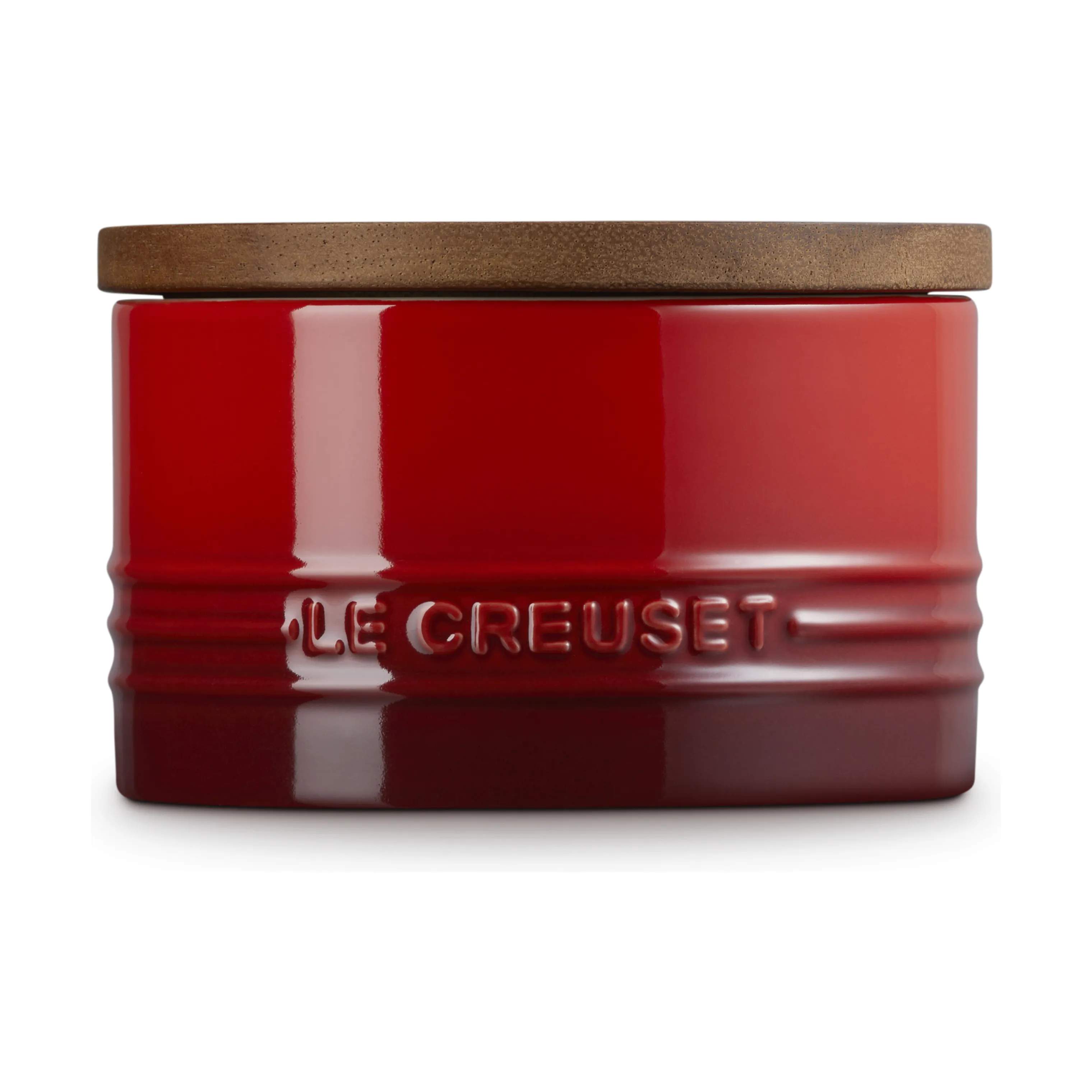 Le Creuset Opbevaringskrukker Signature Opbevaringskrukke m. Låg i Cerise, 470 ml, 1