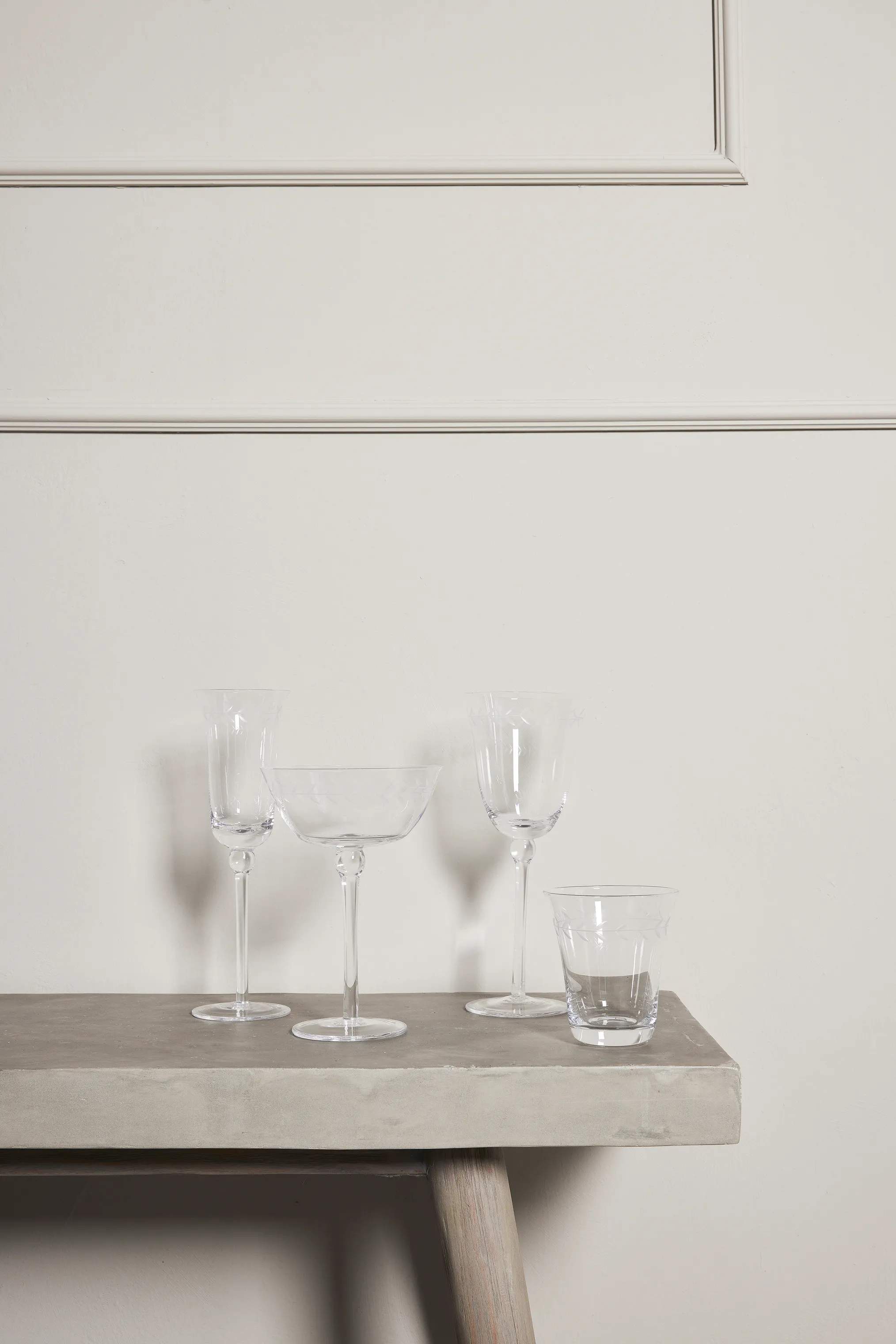 Lene Bjerre Champagneglas Dauphine Champagneglas i Klar, 2
