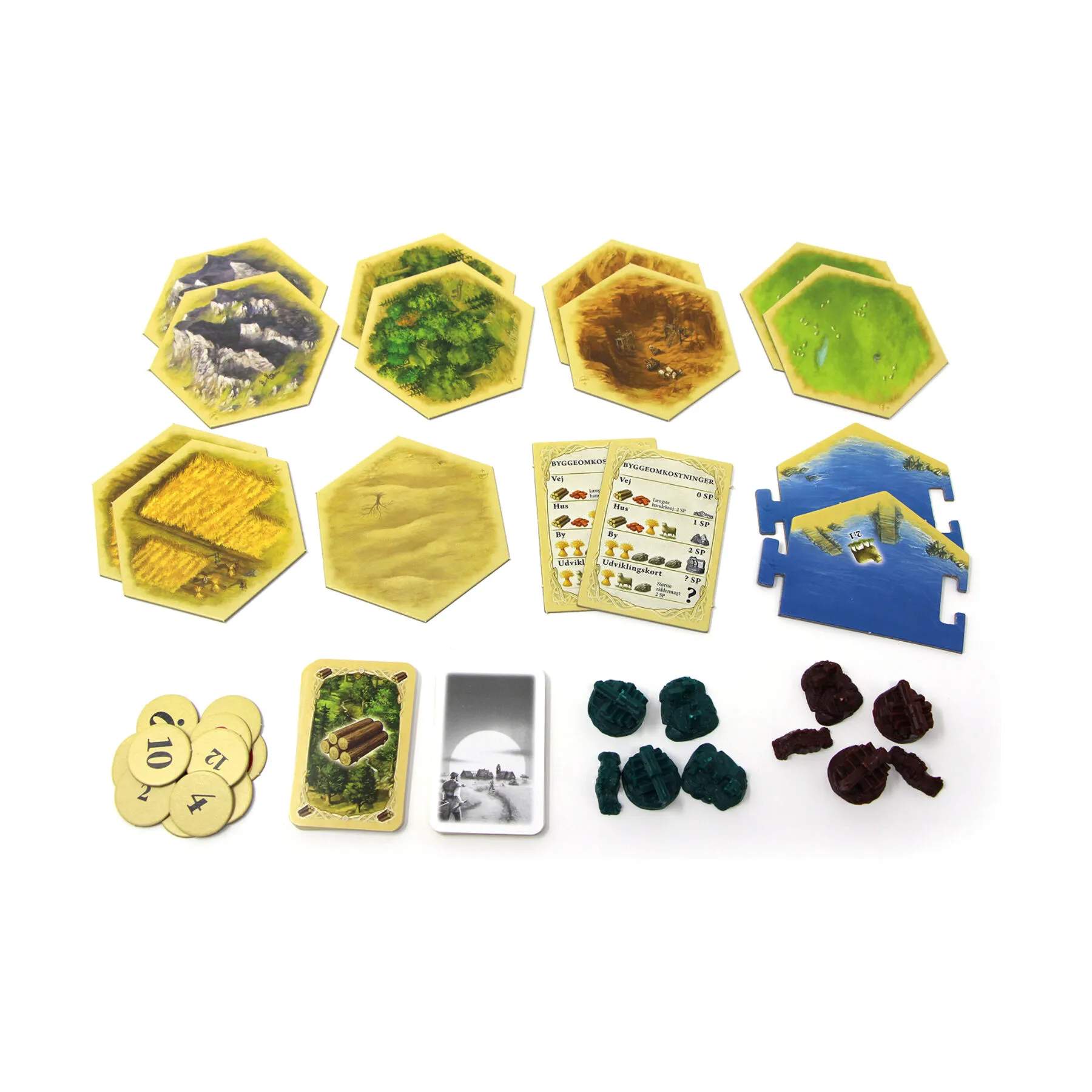 Spilbræt Spil Brætspil - Catan i Multifarvet, 2