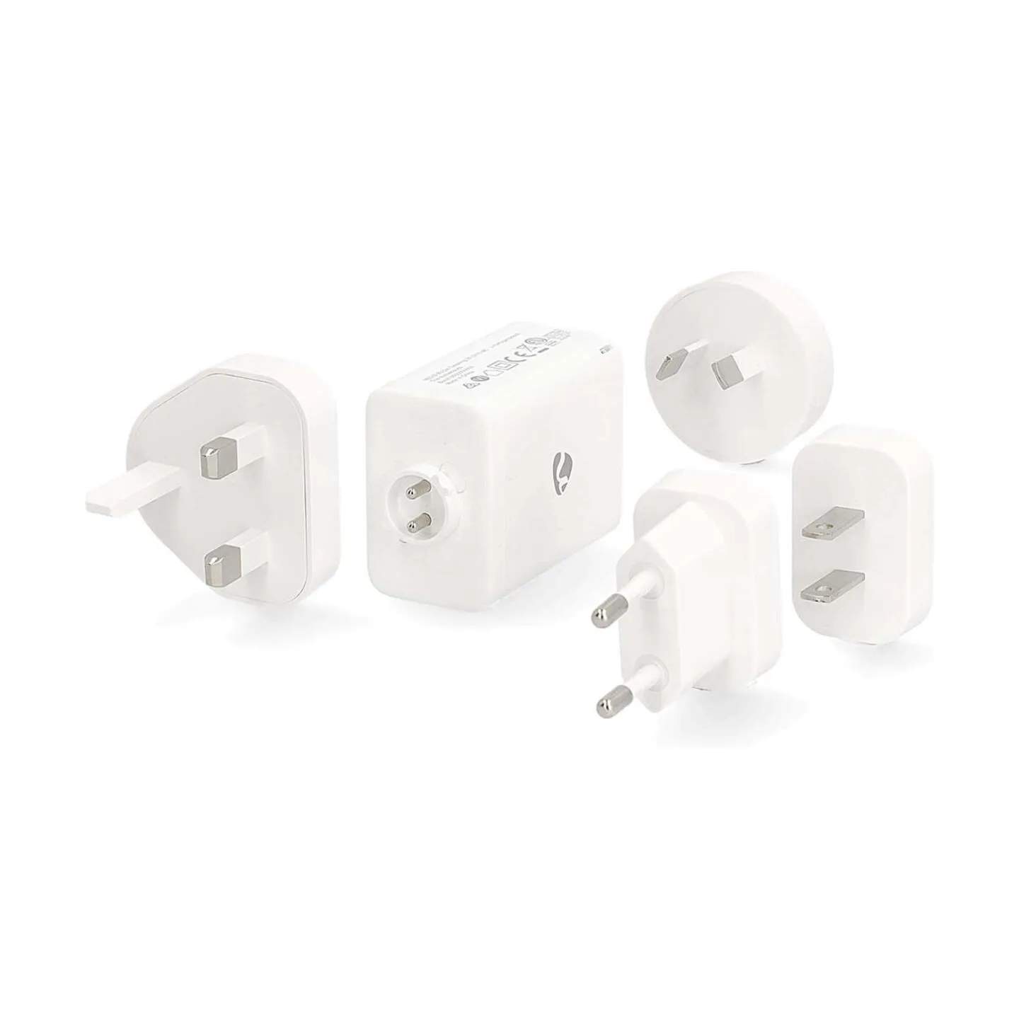 Nedis Øvrig personlig pleje Rejseadapter - 5 dele i Hvid, 2