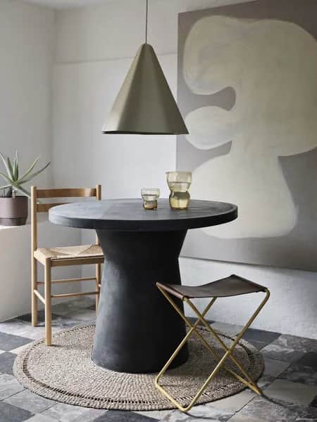 Broste Copenhagen Skamler Nola Taburet i Cognac, 2
