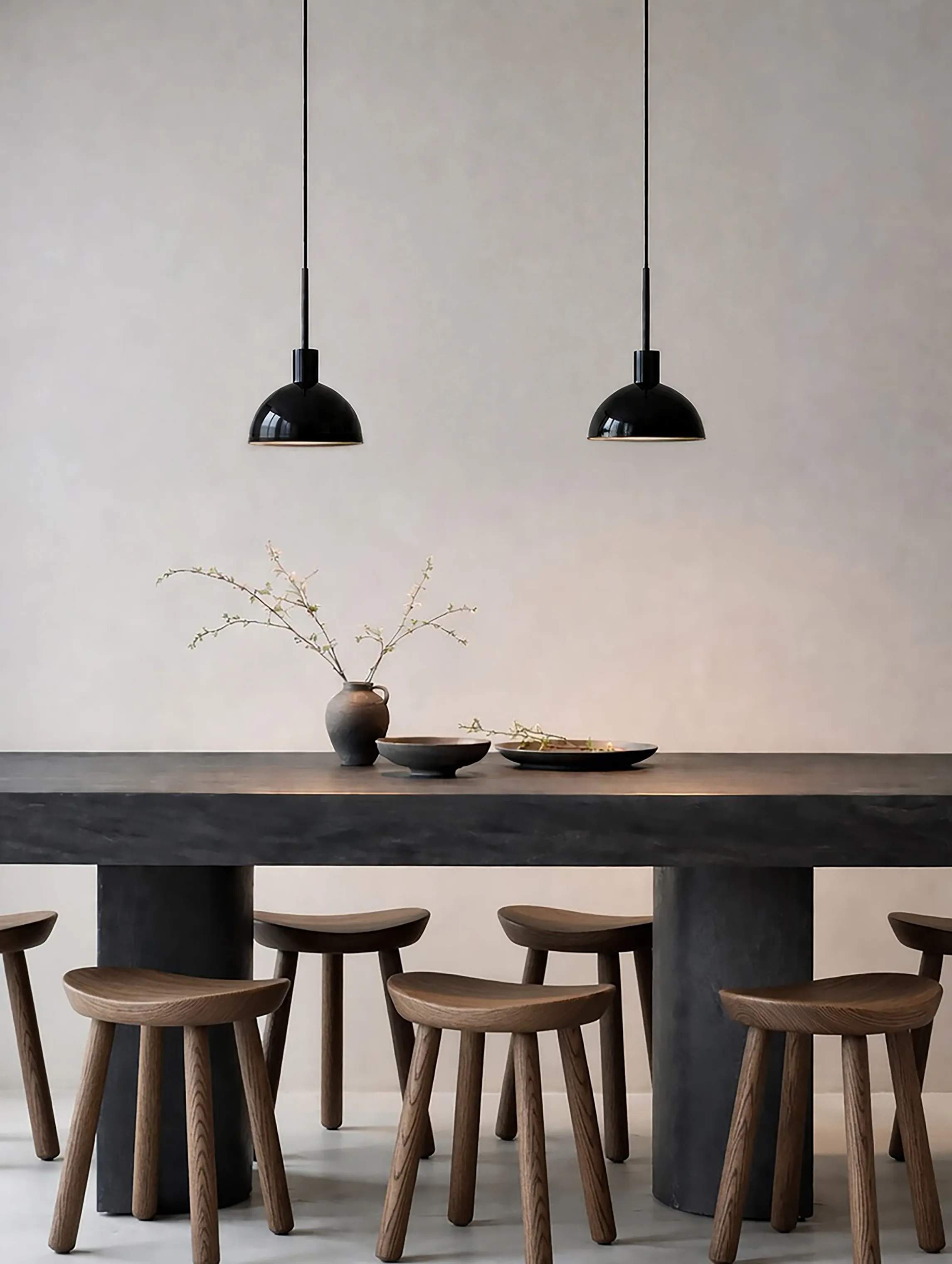 Herstal Pendler Vienda Pendel i Blanksvart, 2