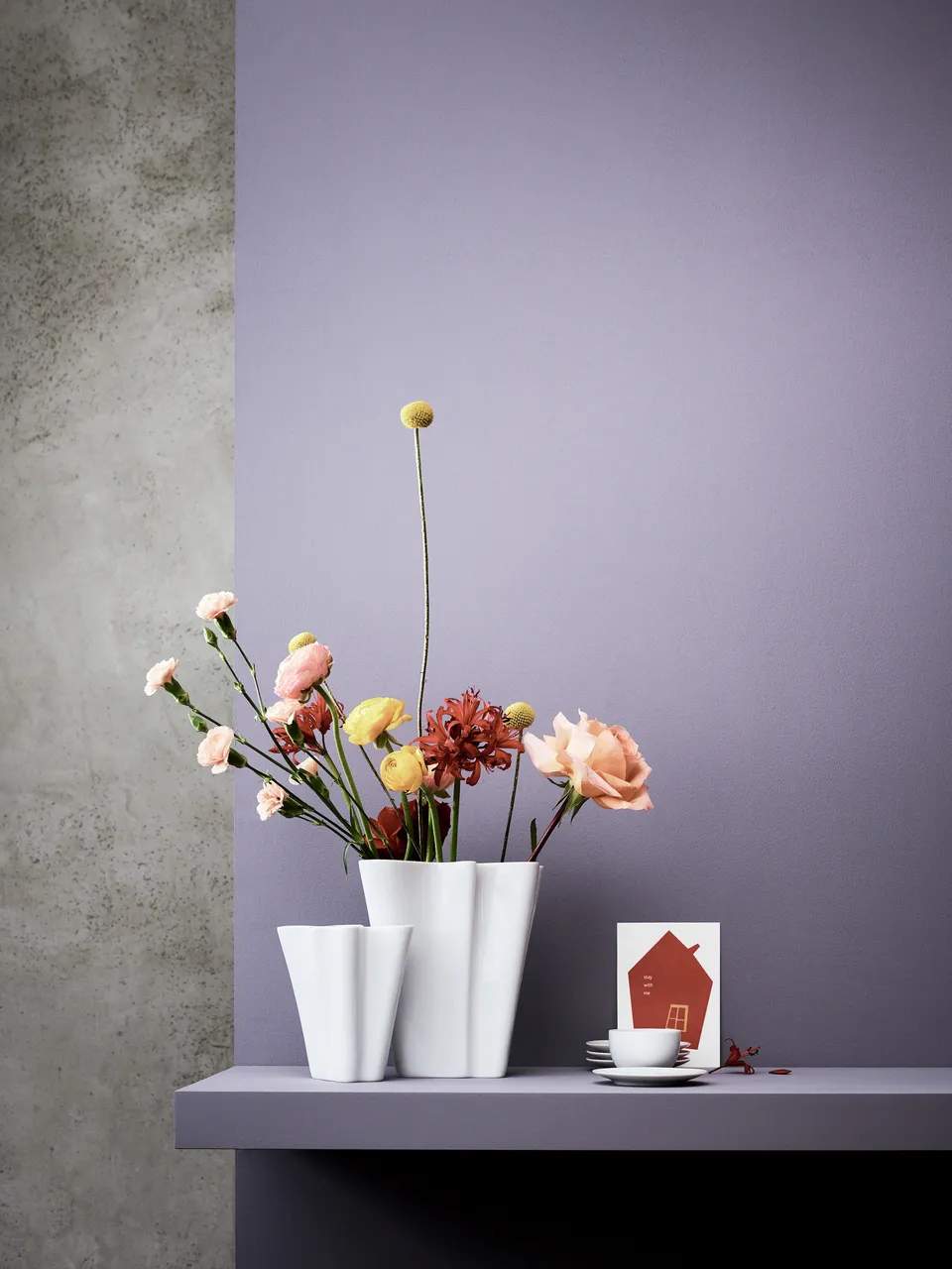 Rosenthal Vaser Flux Vase i Hvid, 25 cm, 2
