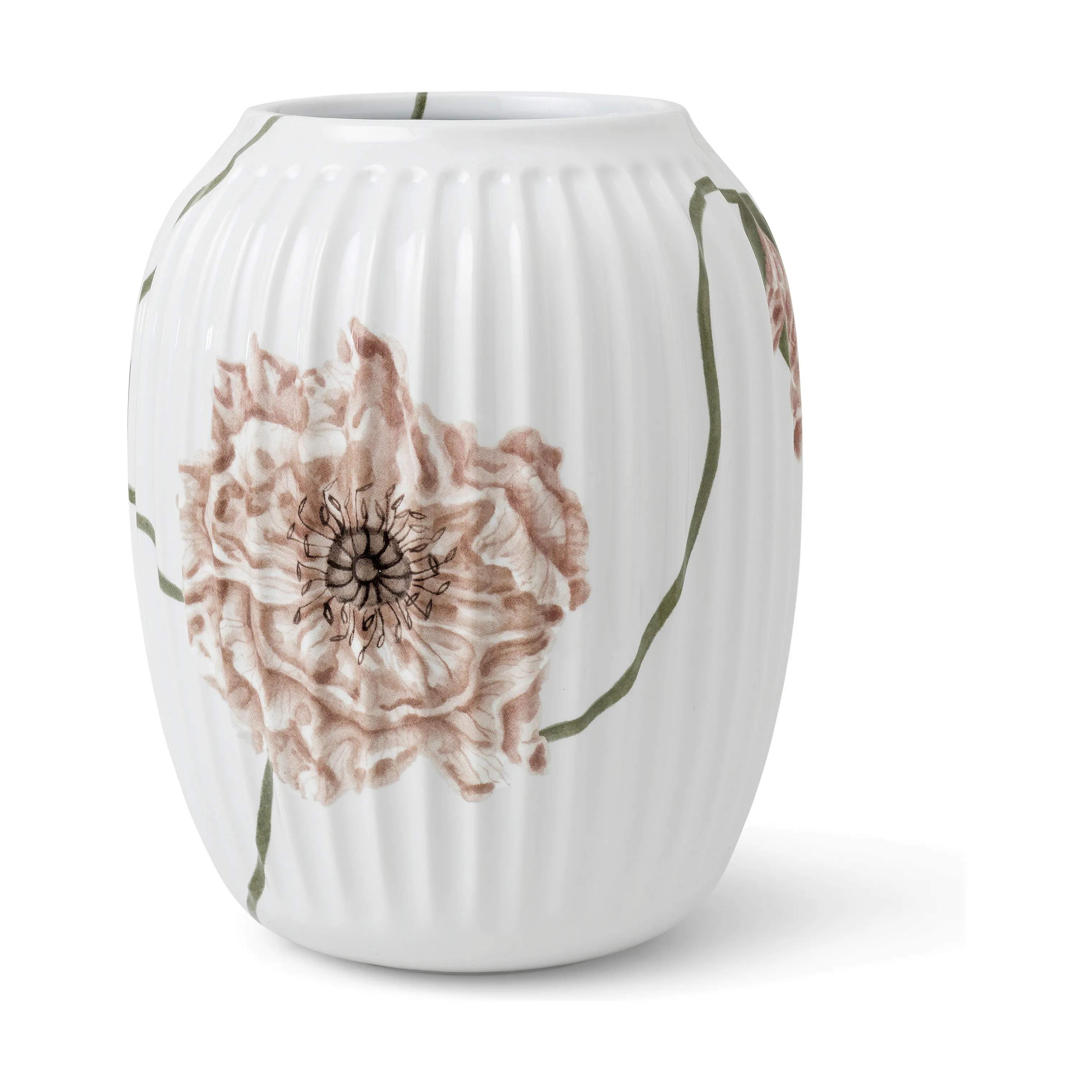 Hammershøi Poppy Vase, hvid, large