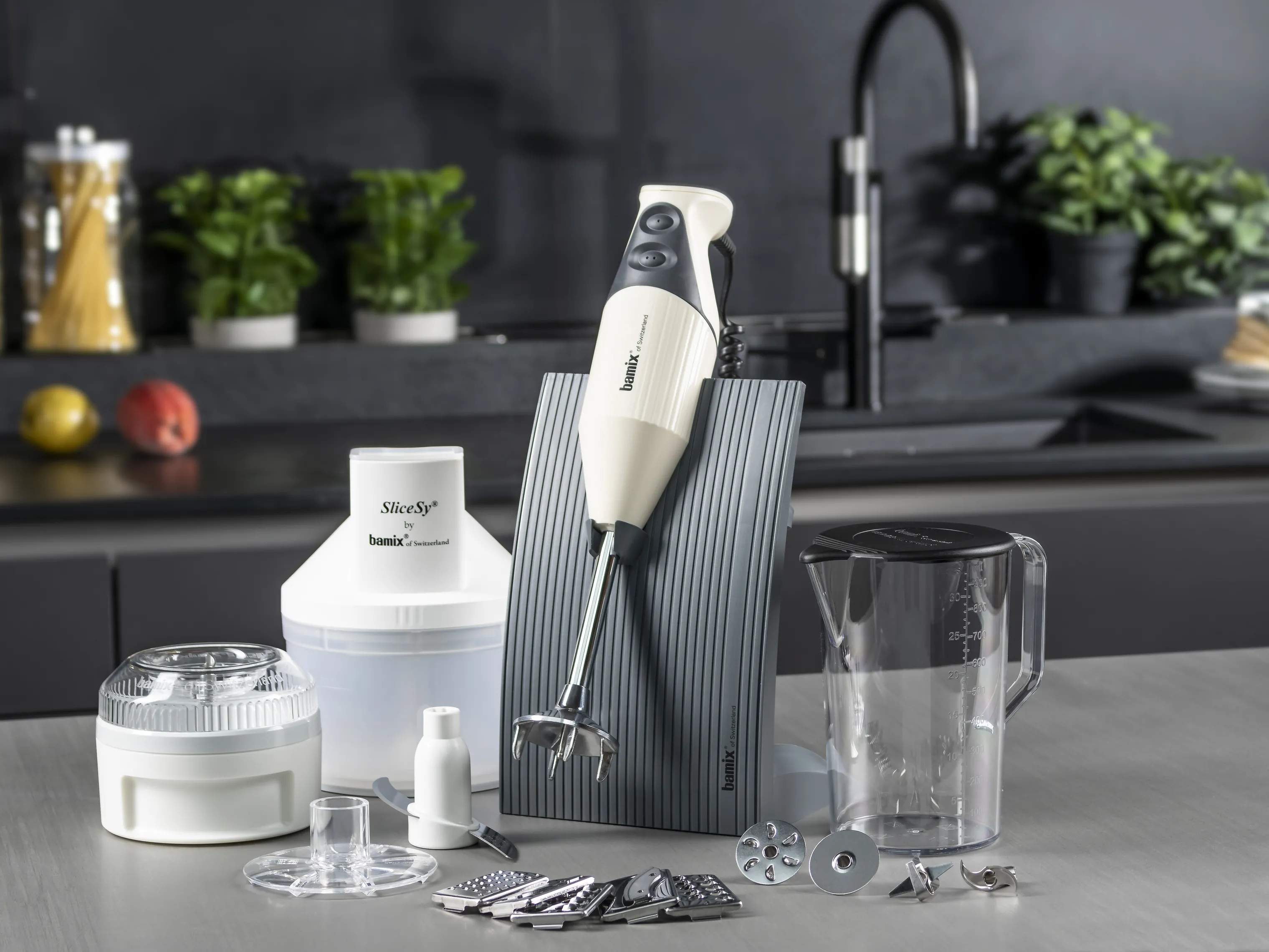 Bamix Stavblendere Swissline Superbox Stavblender i Creme, 2