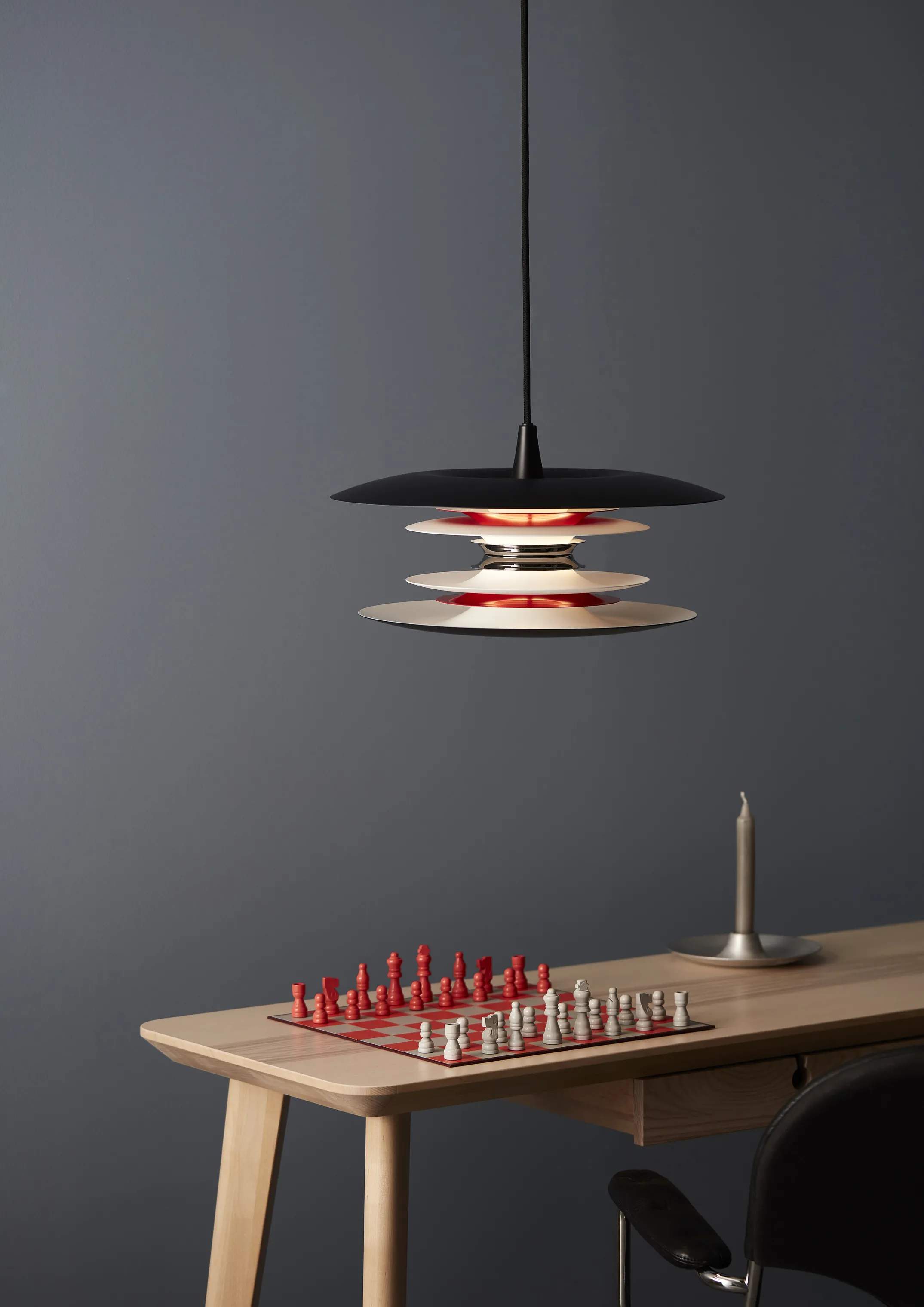 Belid Pendler Diablo Pendel i Glossy red, 40 cm, 3