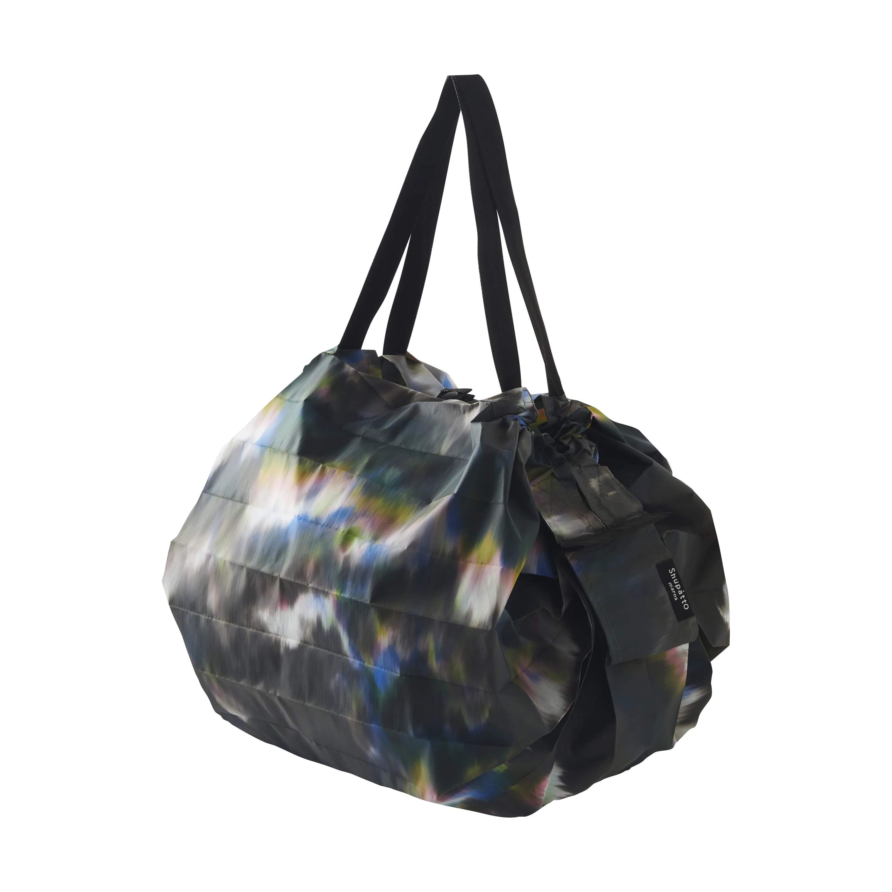 Foldbar Taske, northern lights, large