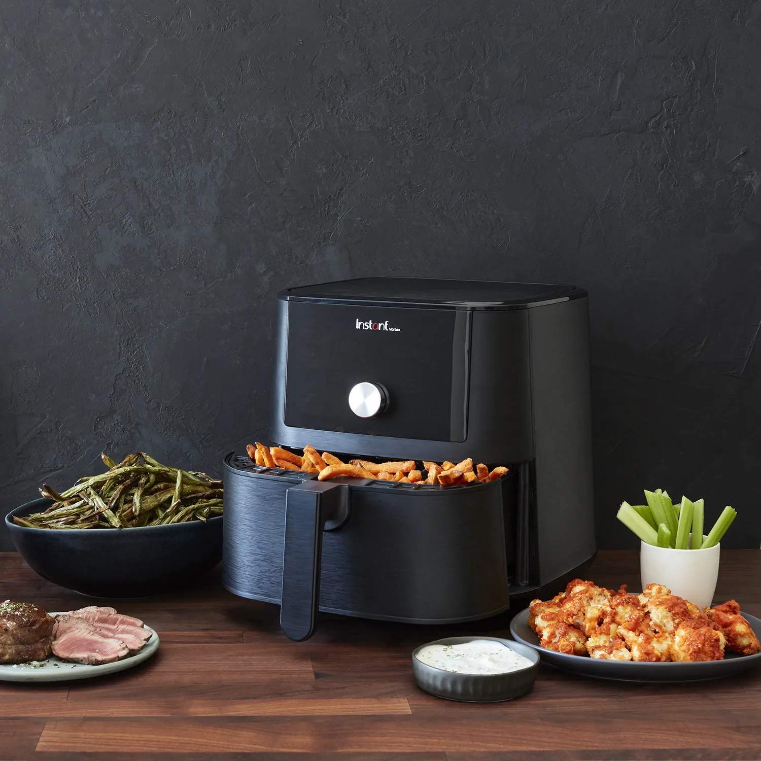 Instant Airfryers Vortex 6 Airfryer 81-140-3030-01-EU i Sort, 2