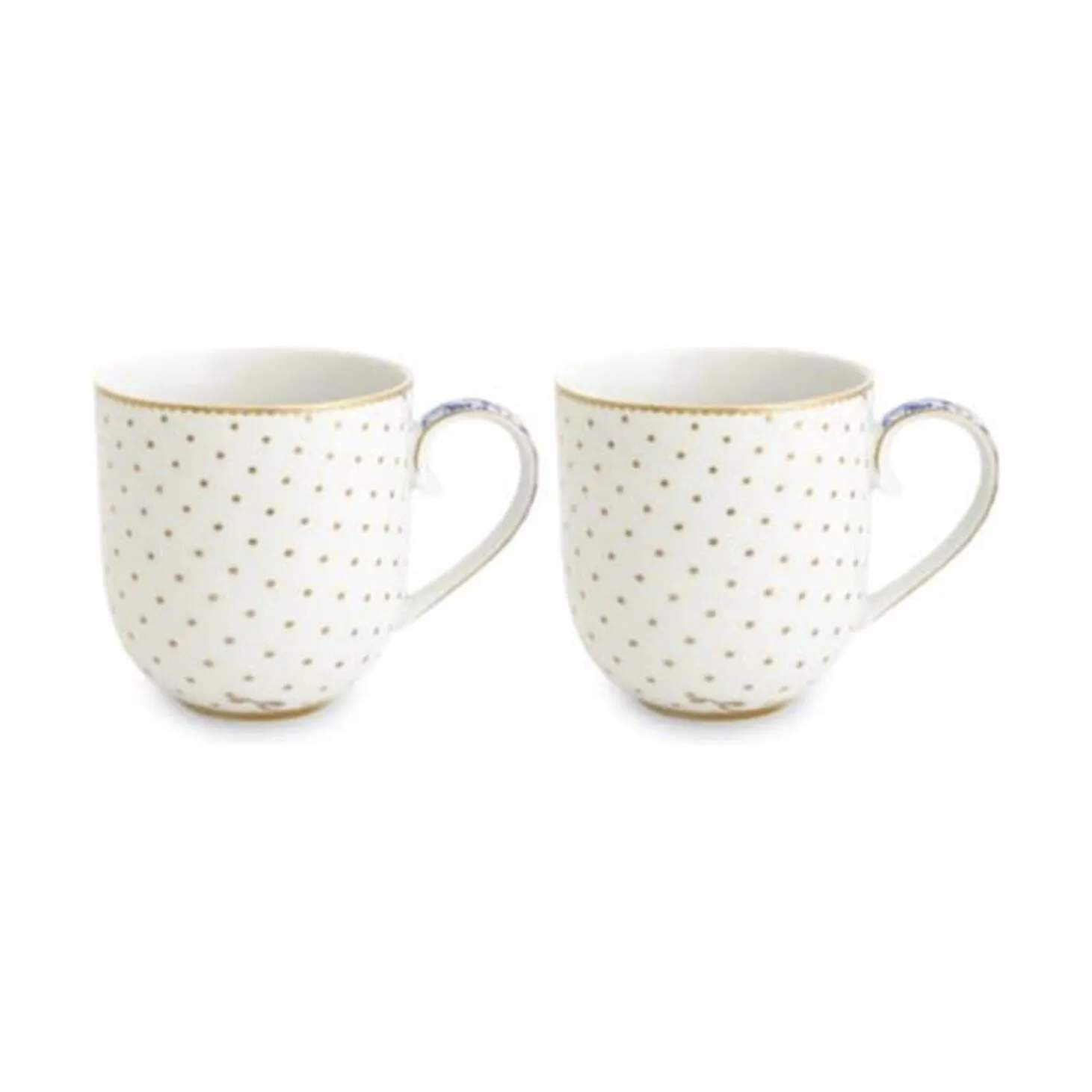 PIP Studio Krus og kopper med hank Royal Krus - 2 stk. i White, 1