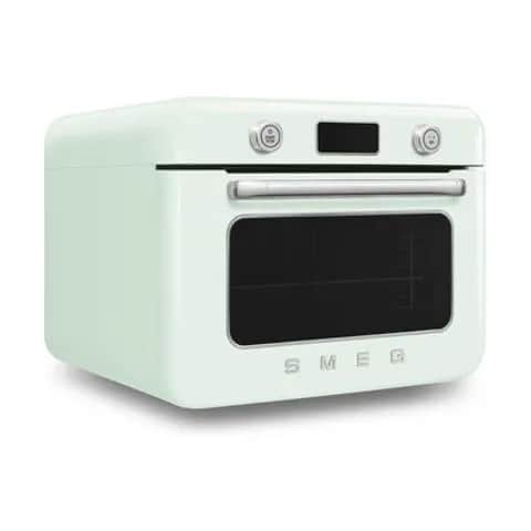 Smeg Miniovne 50's Style Kombiovn COF01PGEU i Pastel Grøn, 2