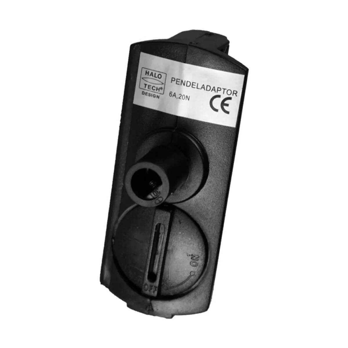 Halo Design Øvrigt interiør Halotrack Pendeladaptor i Sort, 1