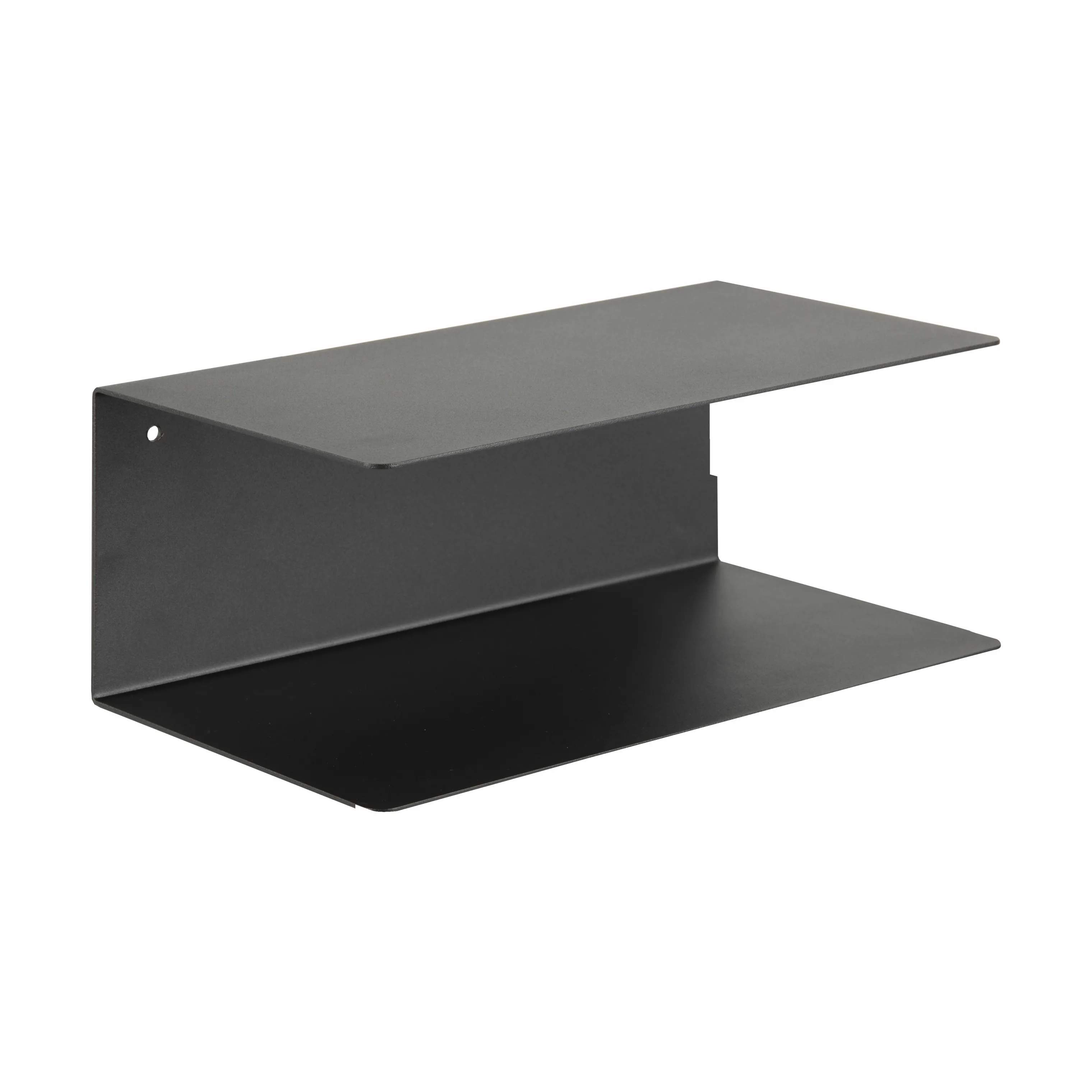 CASA Living Hylder Joliet Væghylde - 2 stk. i Sort, H14 x B35 x L20 cm, 3