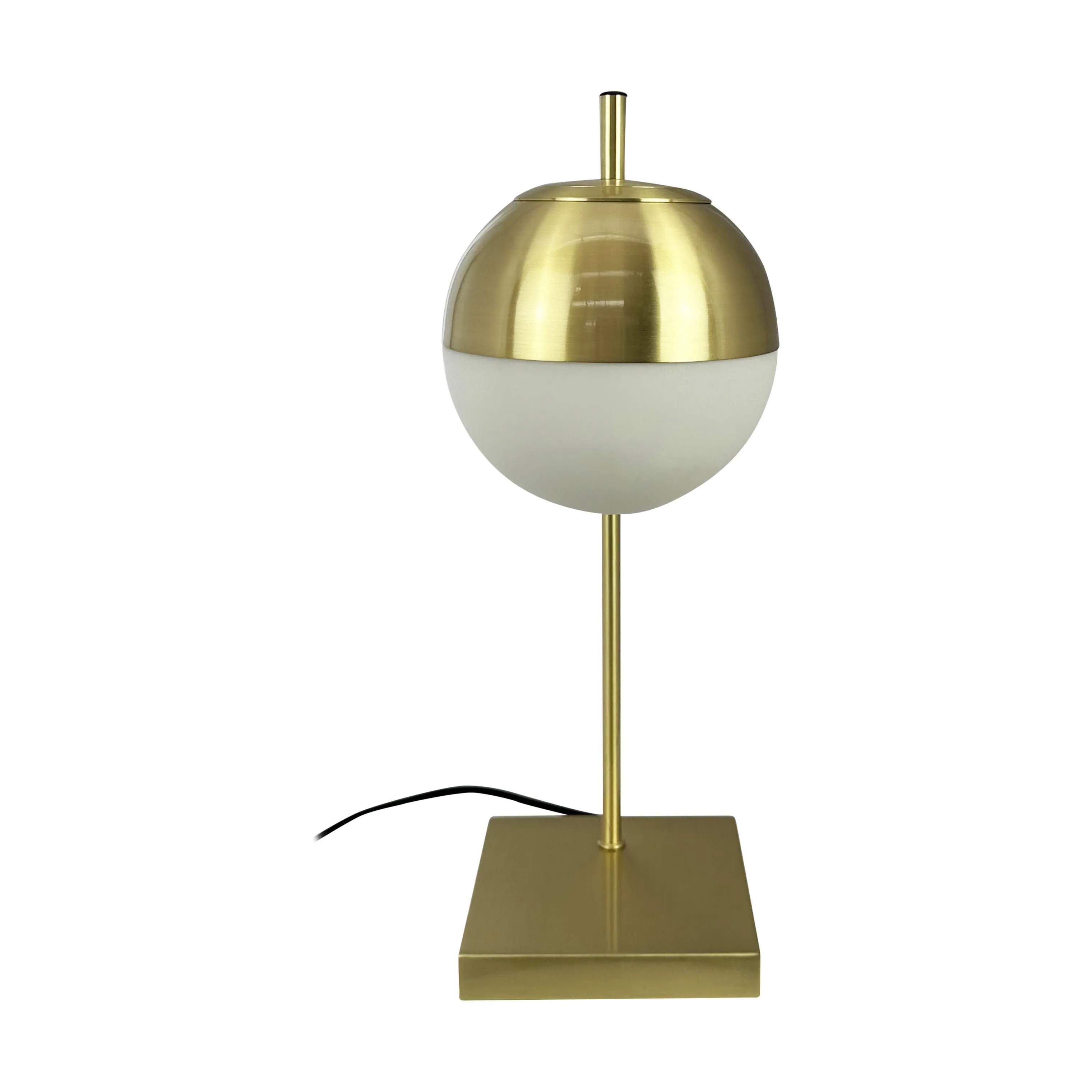 Dyberg Larsen Bordlamper French collection Caen Bordlampe i Messing/hvid, 4