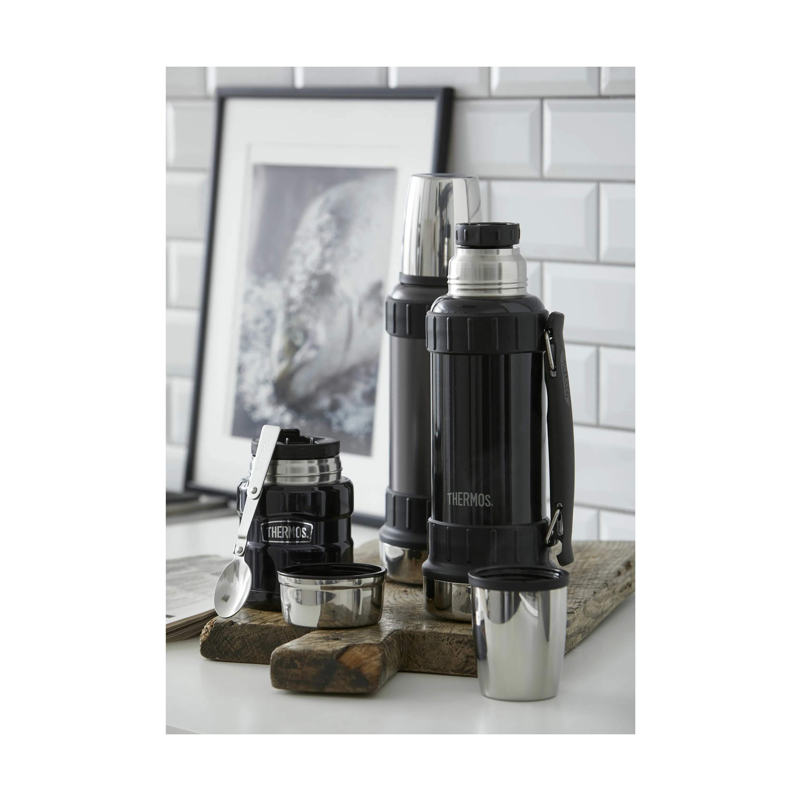 Thermos Termoflasker Work Termoflaske i Sort, 3
