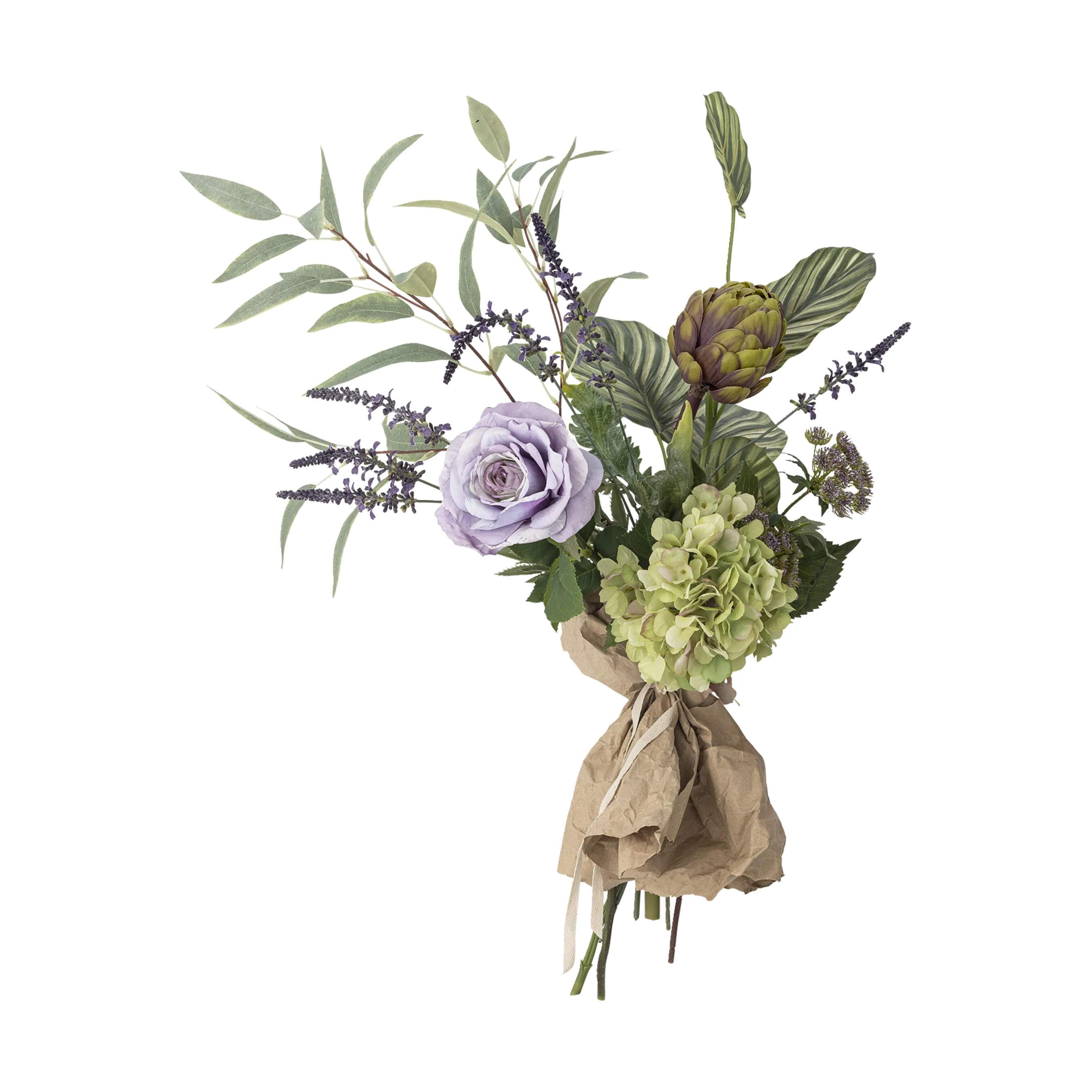 Bloomingville Kunstige blomster Kunstig Buket - Whisper i Lilla, 1