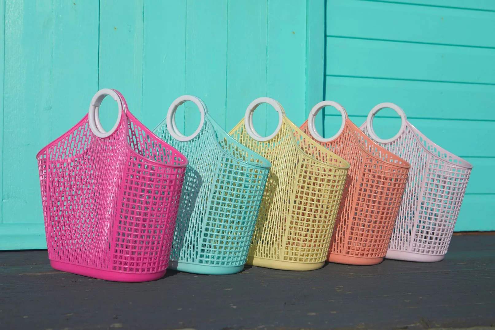 Sun Jellies Øvrigt interiør Fiesta Shopper Fiesta Taske i Yellow, 4