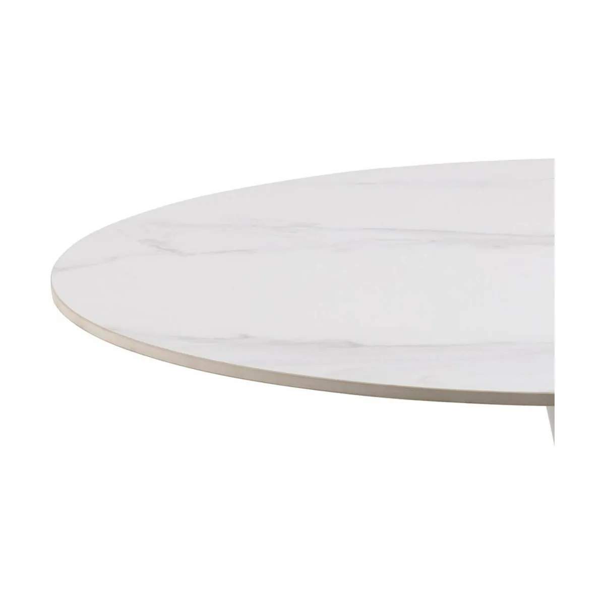 CASA Living Spiseborde Malta Spisebord i White Unico/hvid, 4