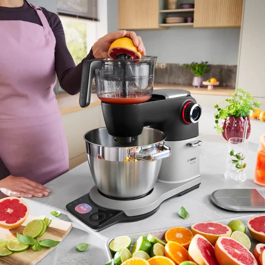 Bosch Røremaskiner Serie 8 Køkkenmaskine i Sort/stor pakke, 2