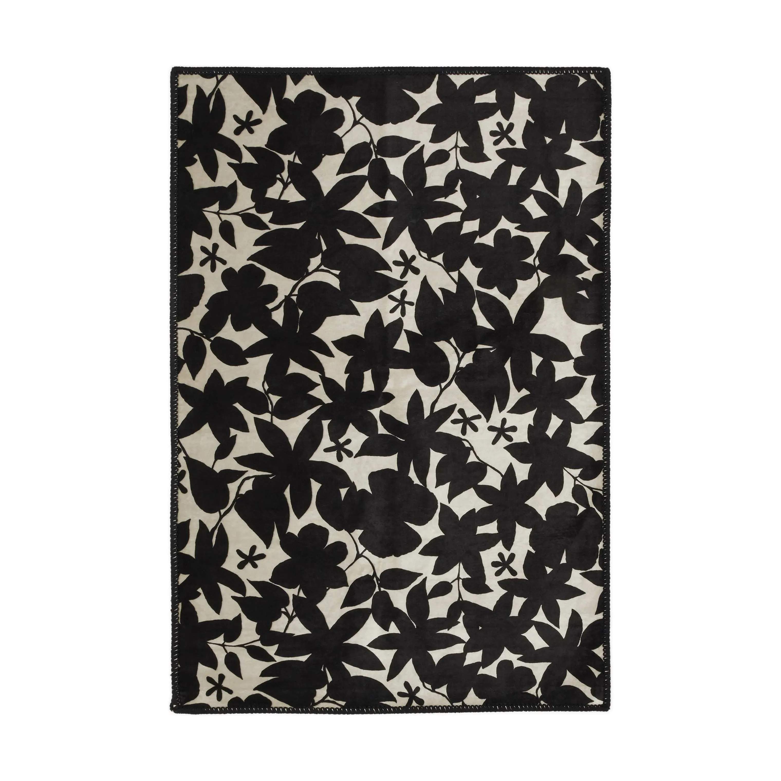 Essenza Gulvtæpper Imara Tæppe i Anthracite, B60 x L90 cm, 1