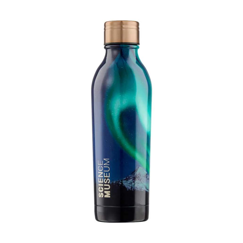 OneBottle Drikkeflaske, aurora borealis, large