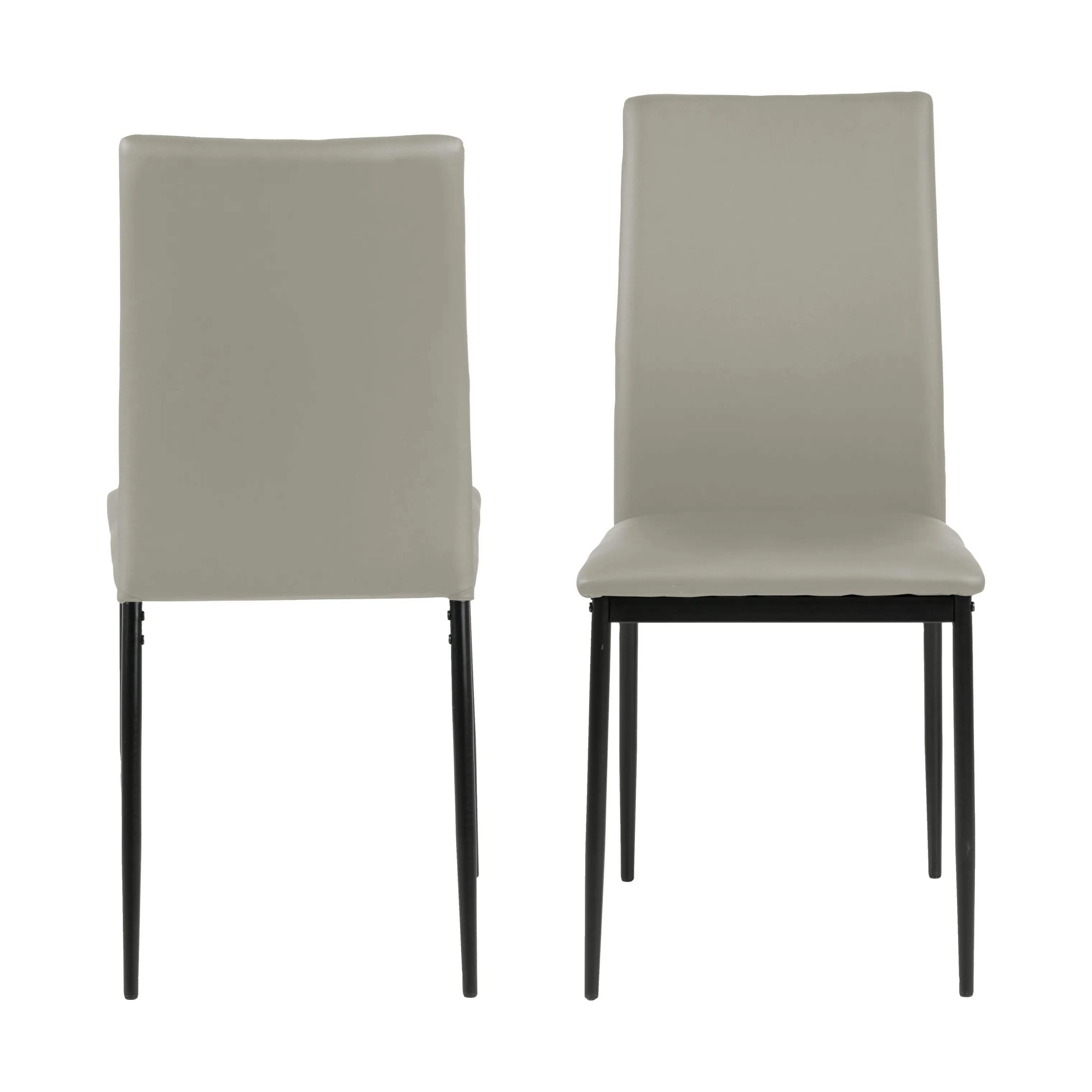 CASA Living Spisebordsstole Demina Spisebordsstol - 4 stk. i Taupe, 5