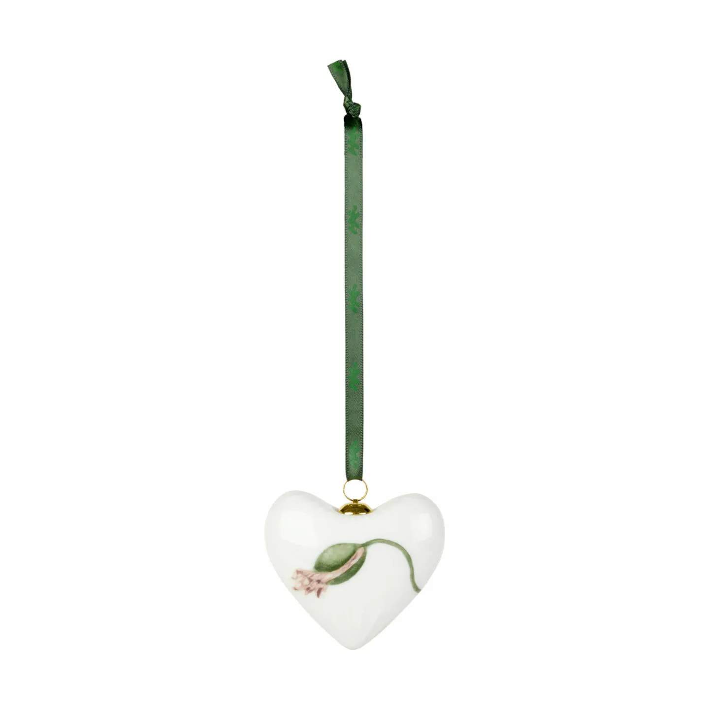 Kähler Påskeæg og ophæng Hammershøi Poppy Ophæng i hvid, 6,9 cm, 3