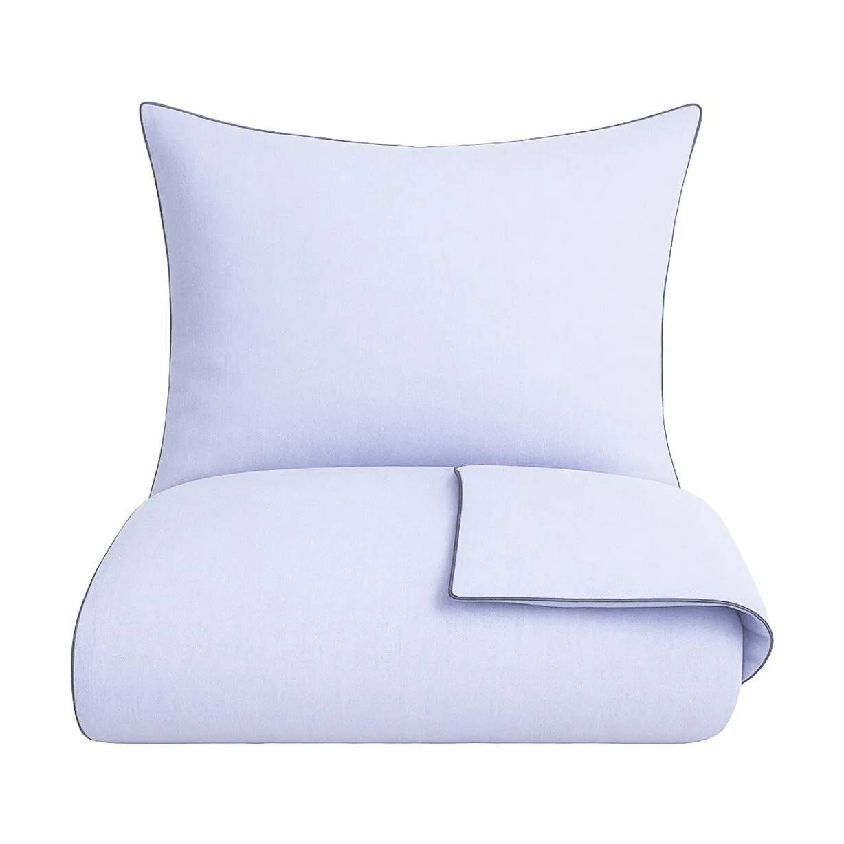 Chambre Sengesæt, lyseblå/navy, large