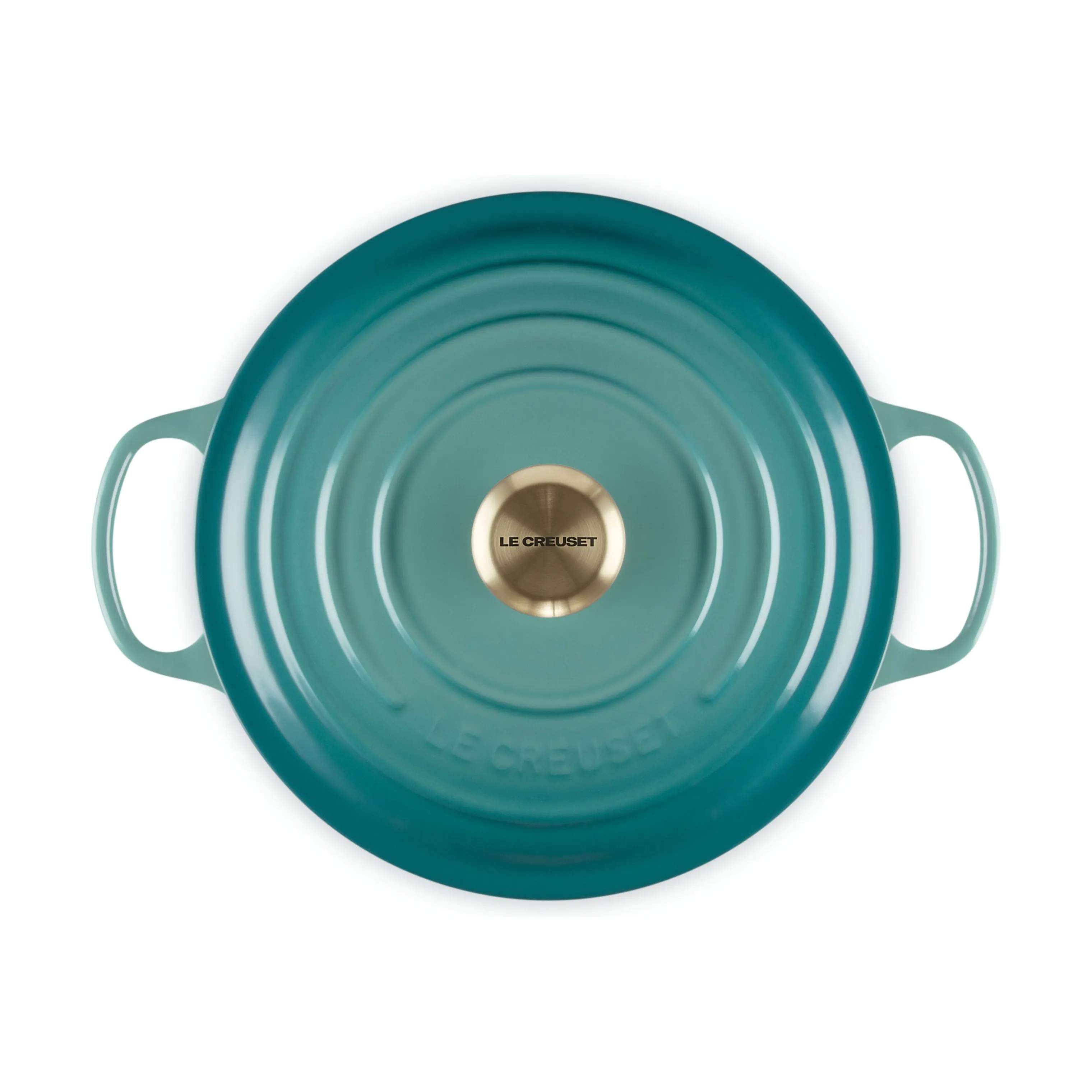 Le Creuset Gryder Signature Gryde i Bleu Riviera, 5.3 L, 3