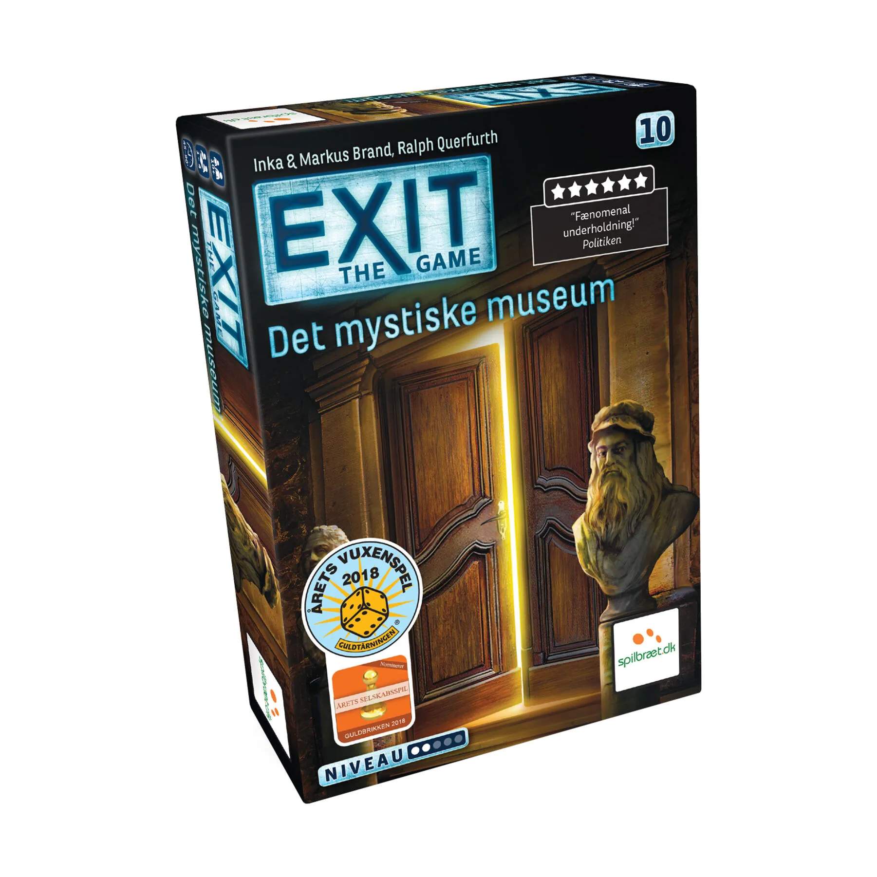 Spilbræt Spil Brætspil - Exit 10 - Det Mystiske Museum i Exit 10, 1