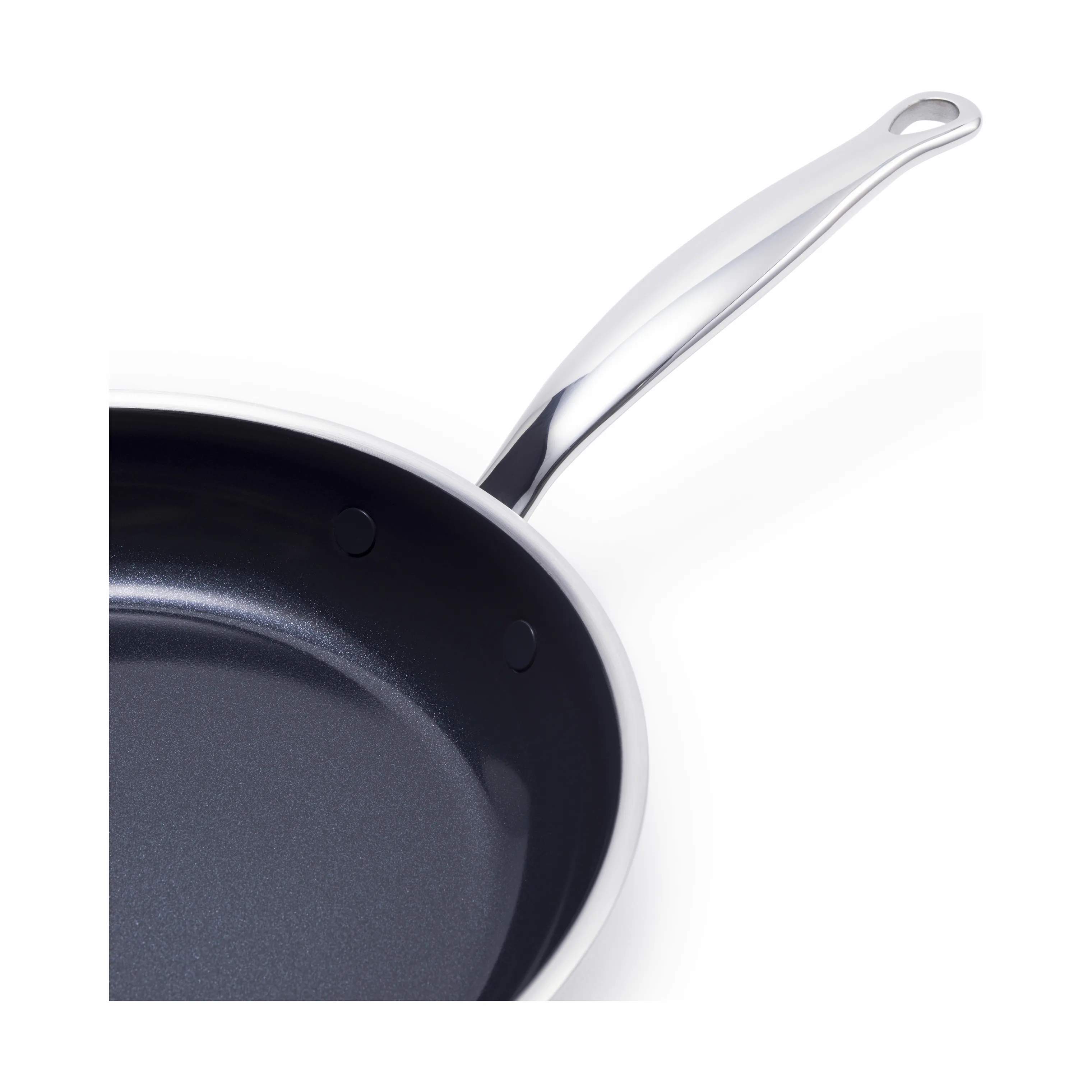 Greenpan Stegepander Premiere Stegepande i Stål, 28 cm, 4