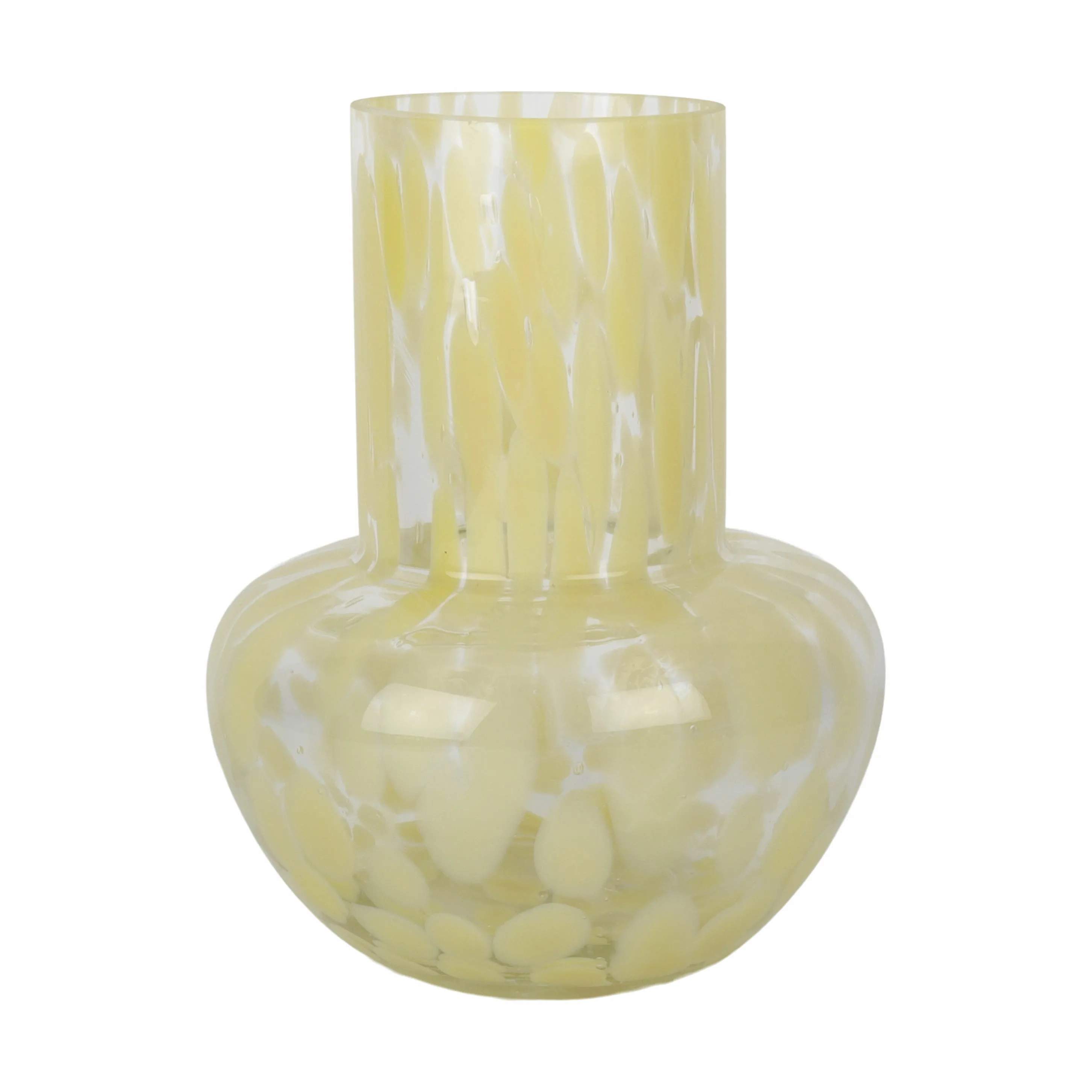 Confetti Vase, lysegul, large
