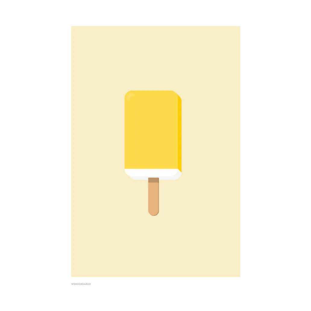 Poster&Frame Plakater Plakat Københavnerstang i B70 x L100 cm, 1