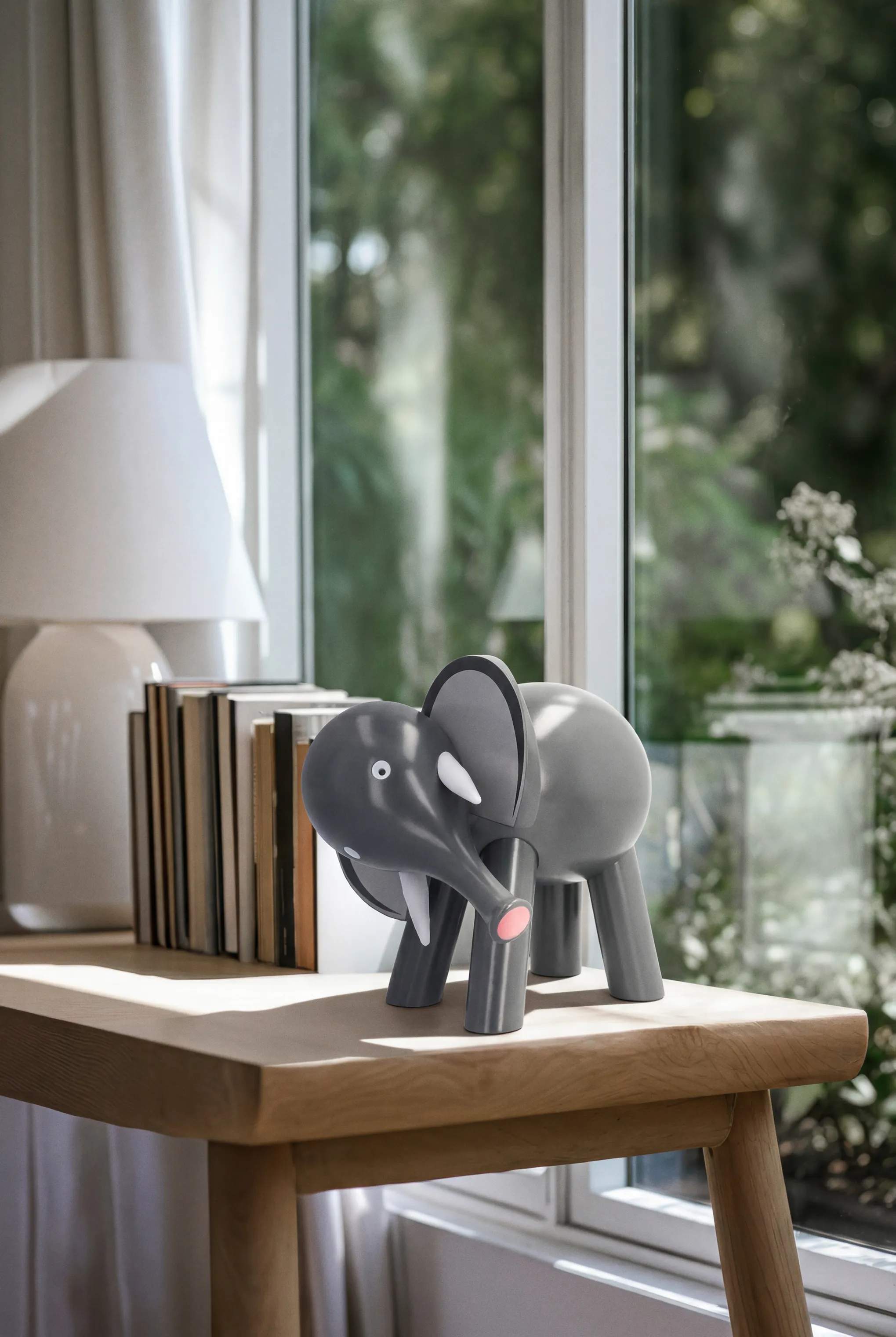 Kay Bojesen Dyrefigurer Afrikansk Elefant i Grå lille, 3