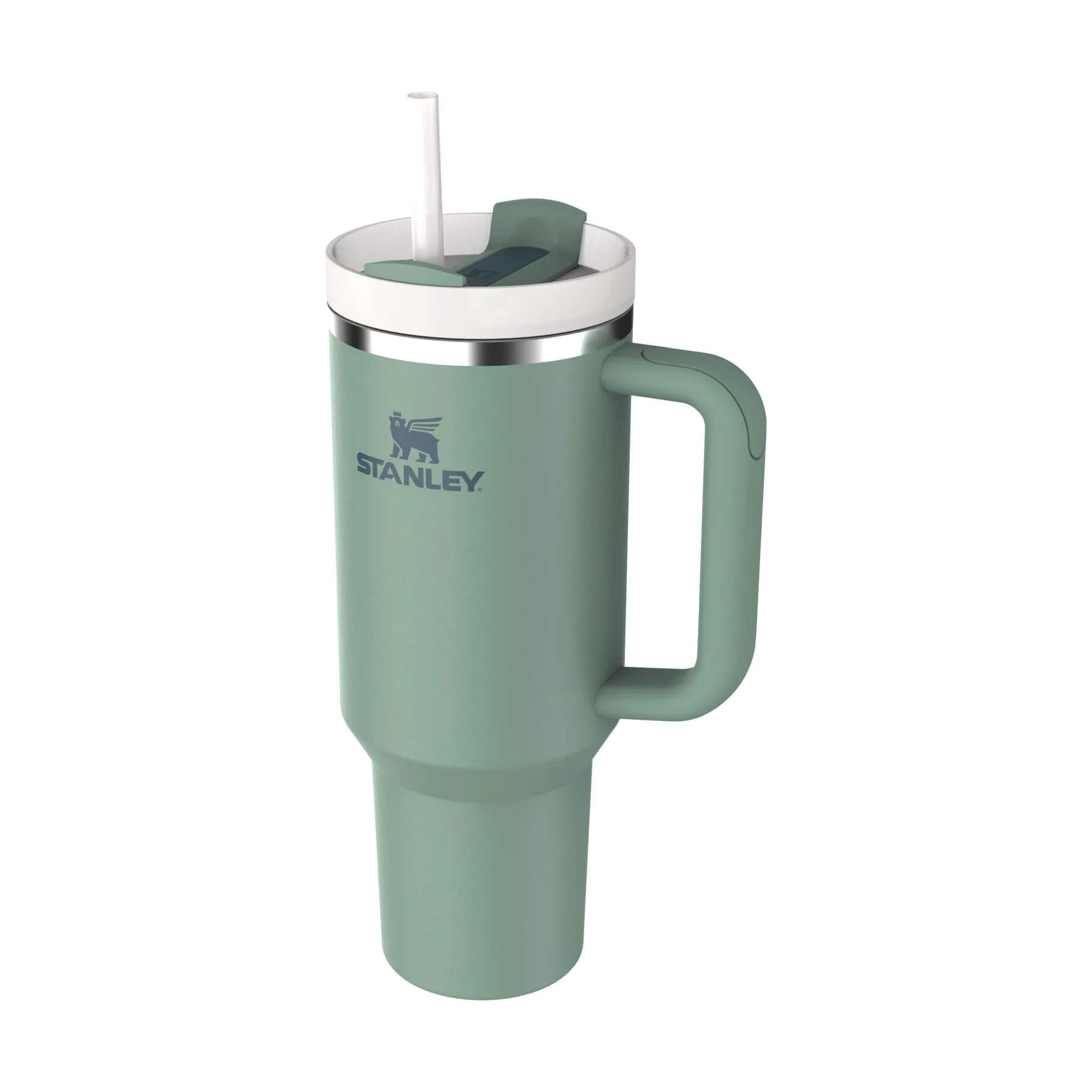 Stanley To go kopper The Quencher H2.0 Flowstate Tumbler i Spring Green, 1.18 L, 2