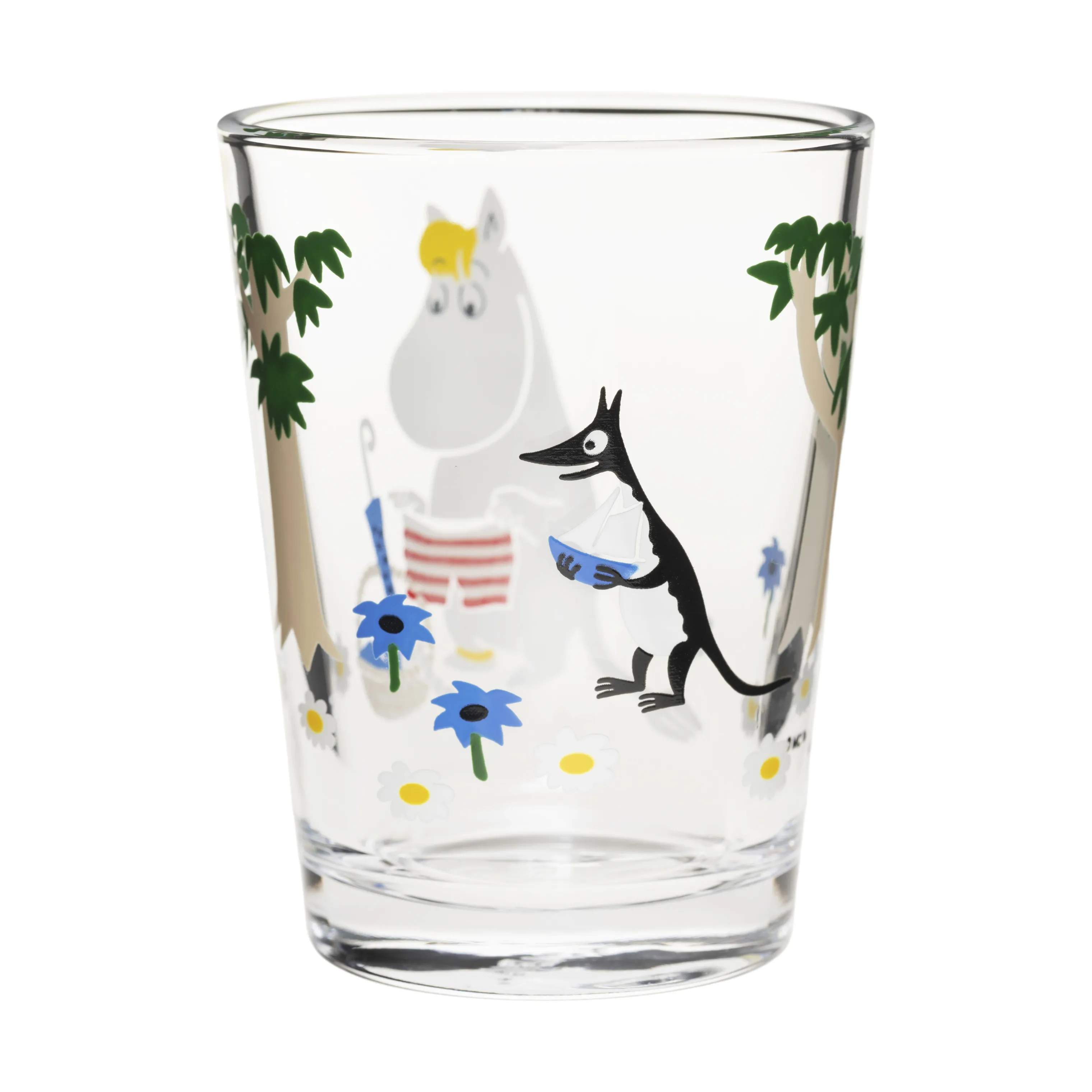 Moomin Arabia Vandglas Moomin Iittala Moomin x Iittala Drikkeglas - På ferie i På ferie, 2