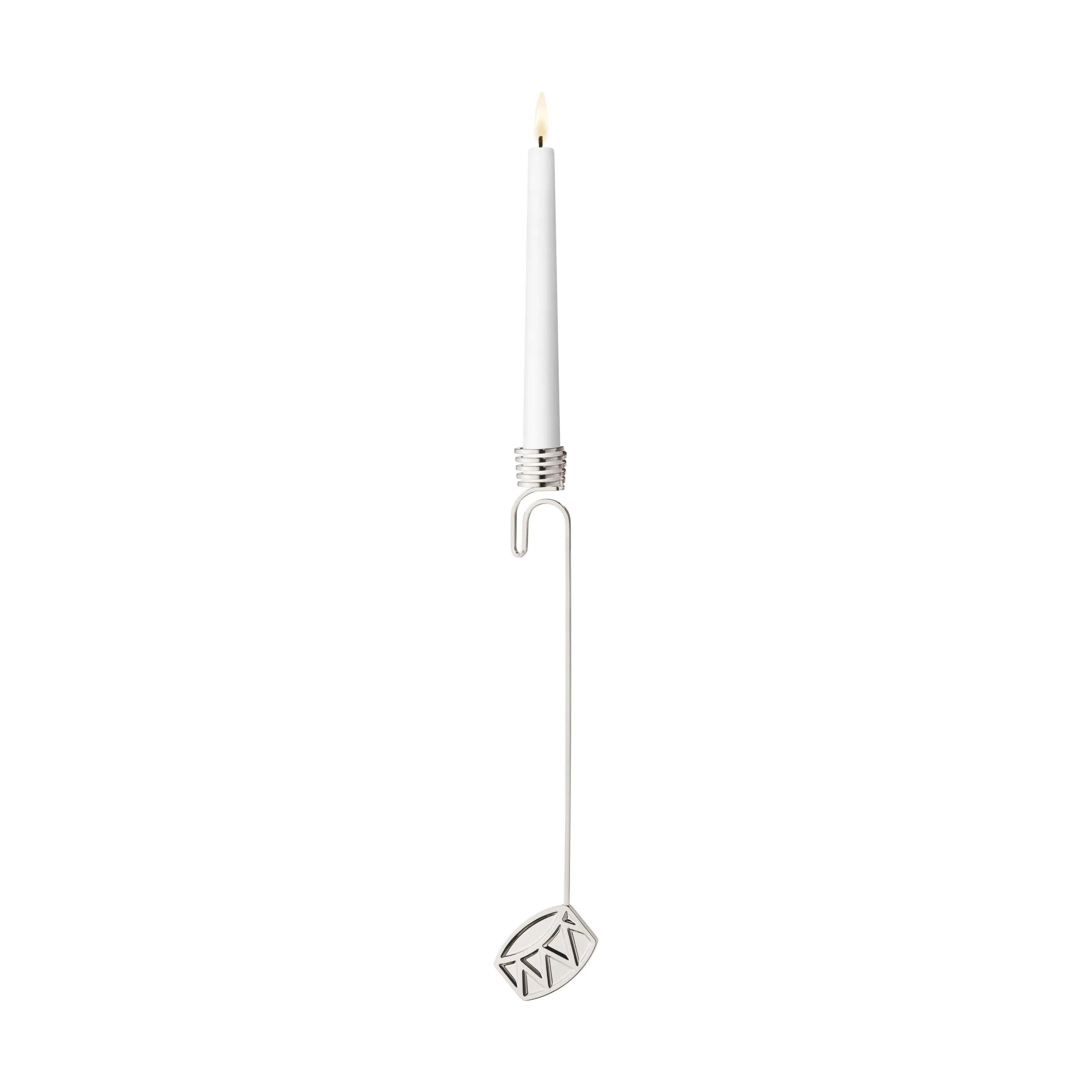 Georg Jensen Lysholdere og juletræslys Christmas Collectibles CC 2026 Lyseholder - Tromme i Palladium, 2