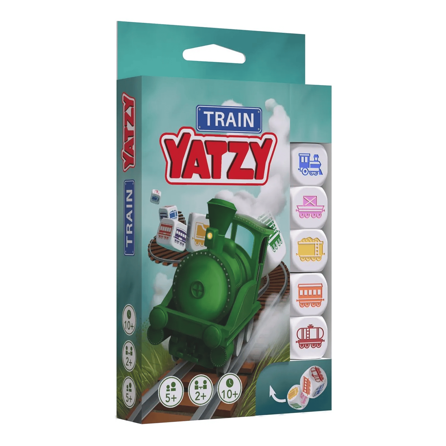 Spilbræt Spil Train Yatzy i Multifarvet, 1