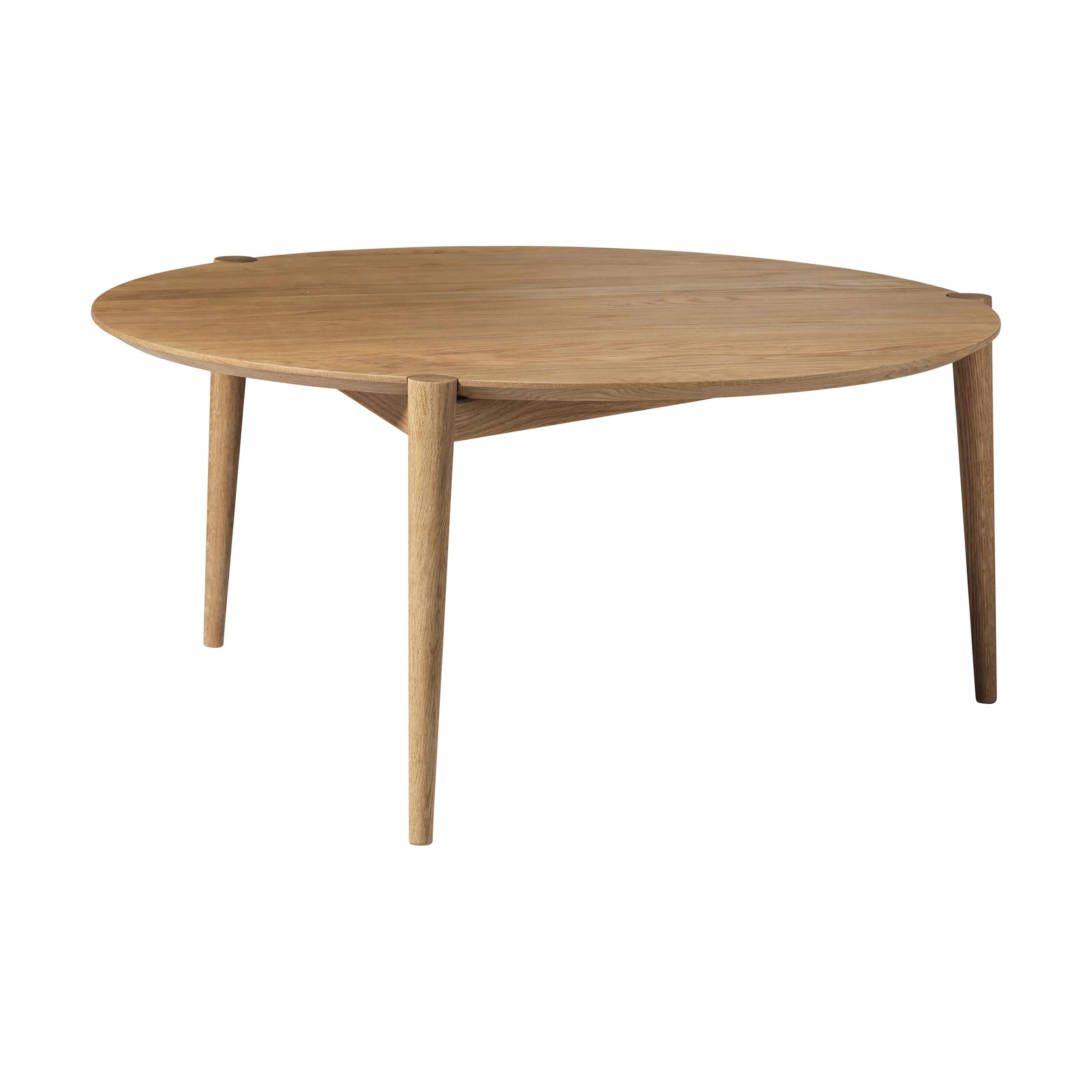 FDB Møbler Sofaborde D102 Sofabord i Natur, 85 cm, 1