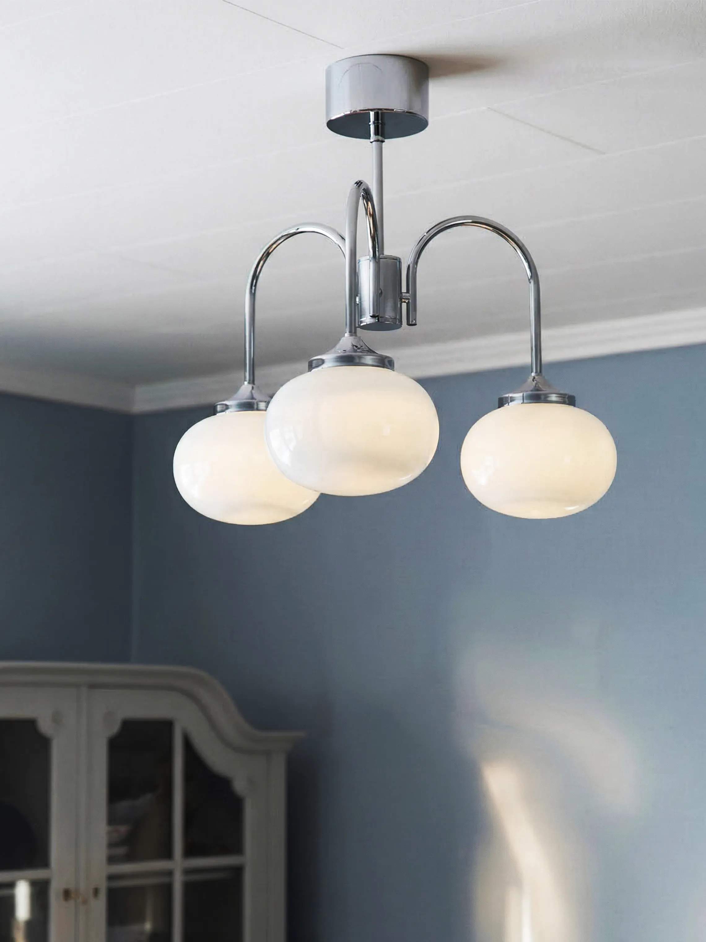 PR Home Loftlamper Elsy Loftlampe i Vit/Krom, 2